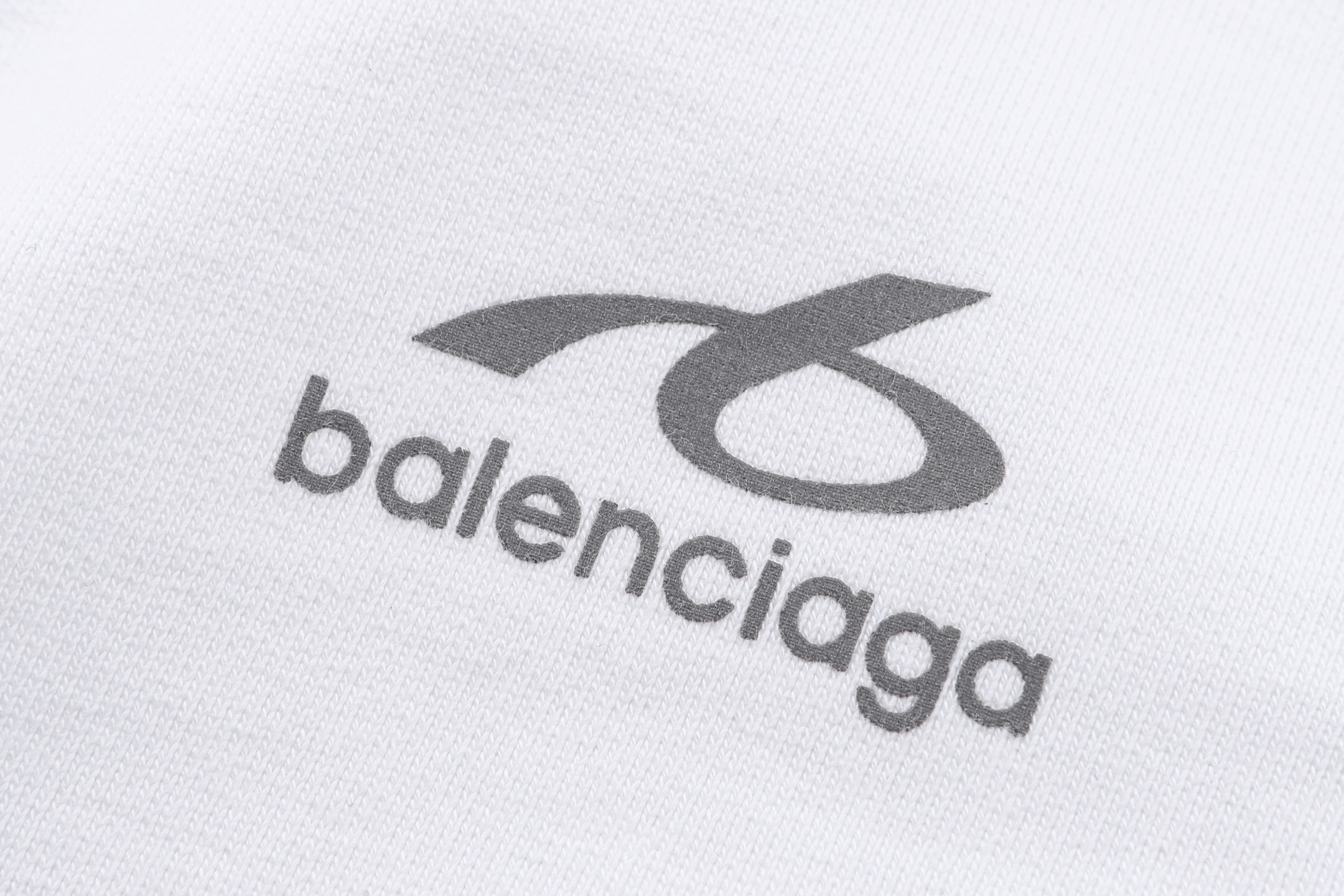 Balenciaga 巴黎世家 Bodies 印花标识拉链连帽卫衣 外套 连帽衫 长袖 秋冬 白色 B0