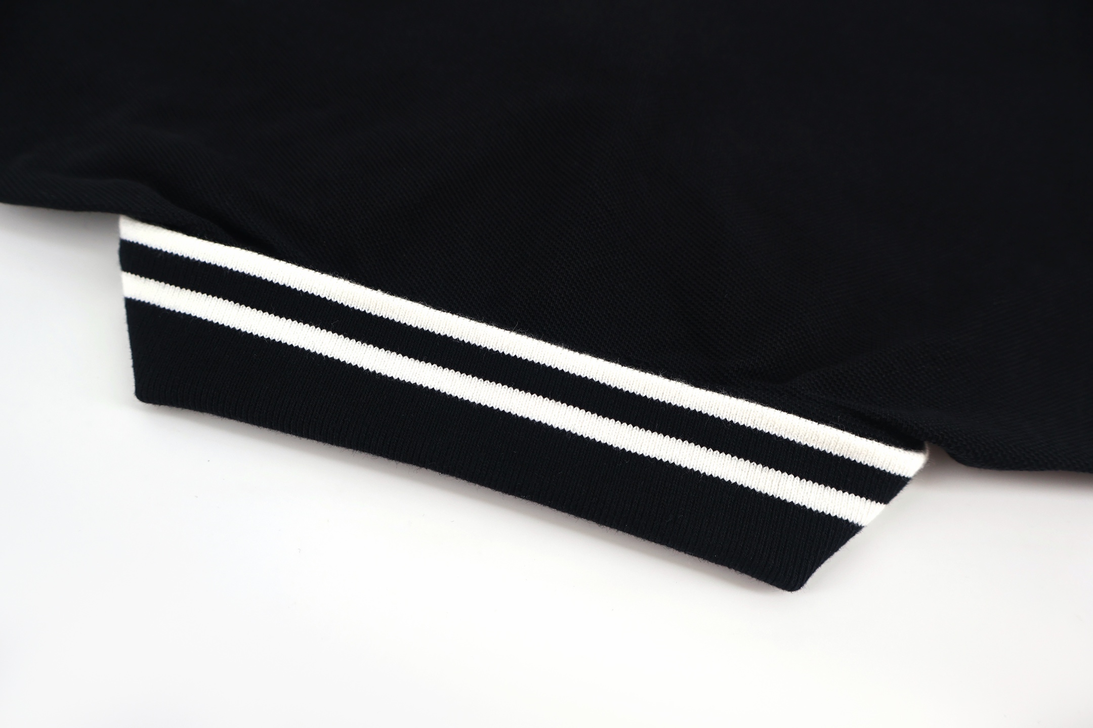STONE ISLAND 石头岛 徽章Polo衫 短袖 夏款 黑色 A7