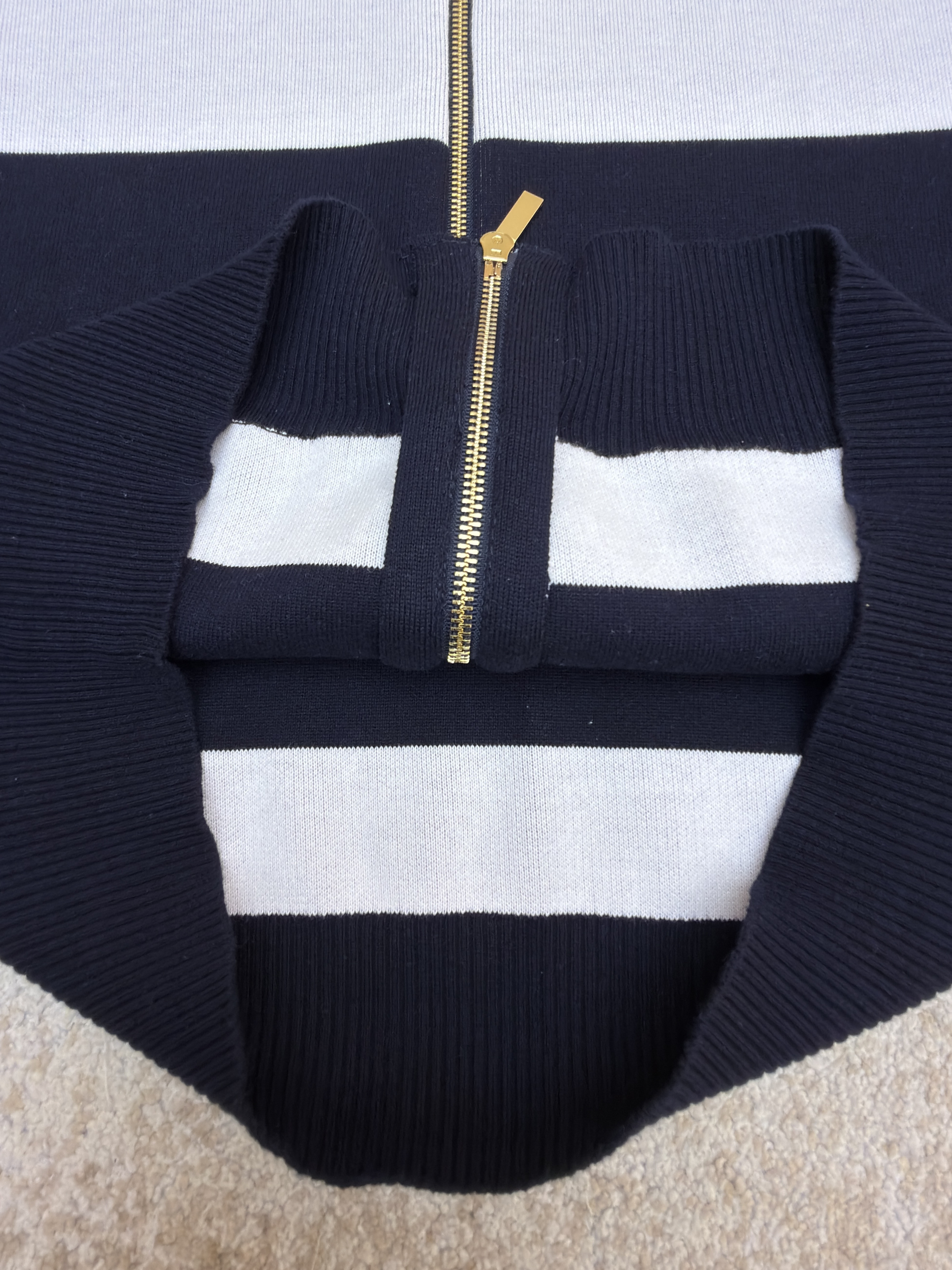 THOM BROWNE 小狗拉链连帽针织毛衣 针织衫 开衫 外套 长袖 蓝色 藏蓝色 绿色 灰色 黄色 B5