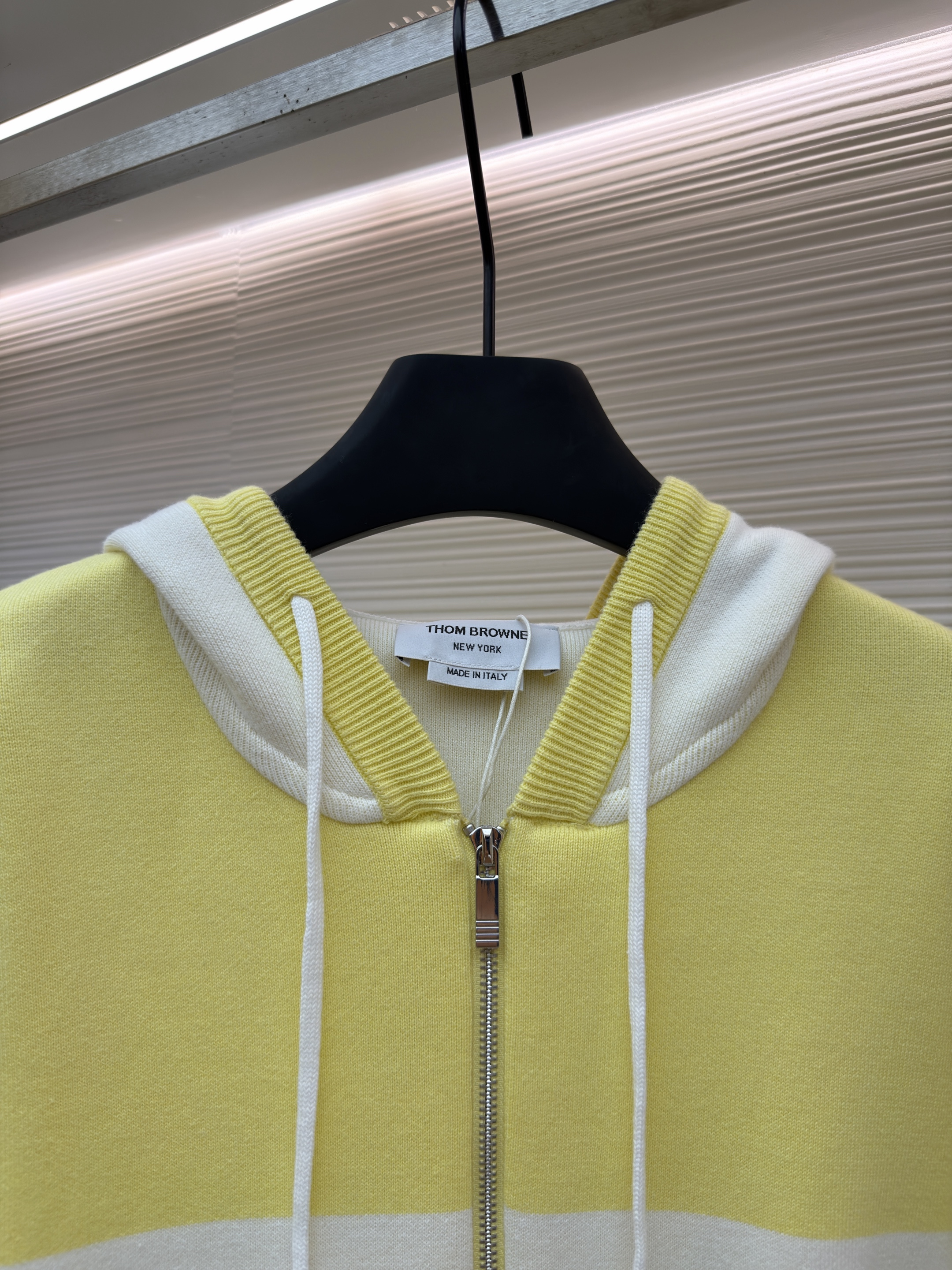 THOM BROWNE 小狗拉链连帽针织毛衣 针织衫 开衫 外套 长袖 蓝色 藏蓝色 绿色 灰色 黄色 B5