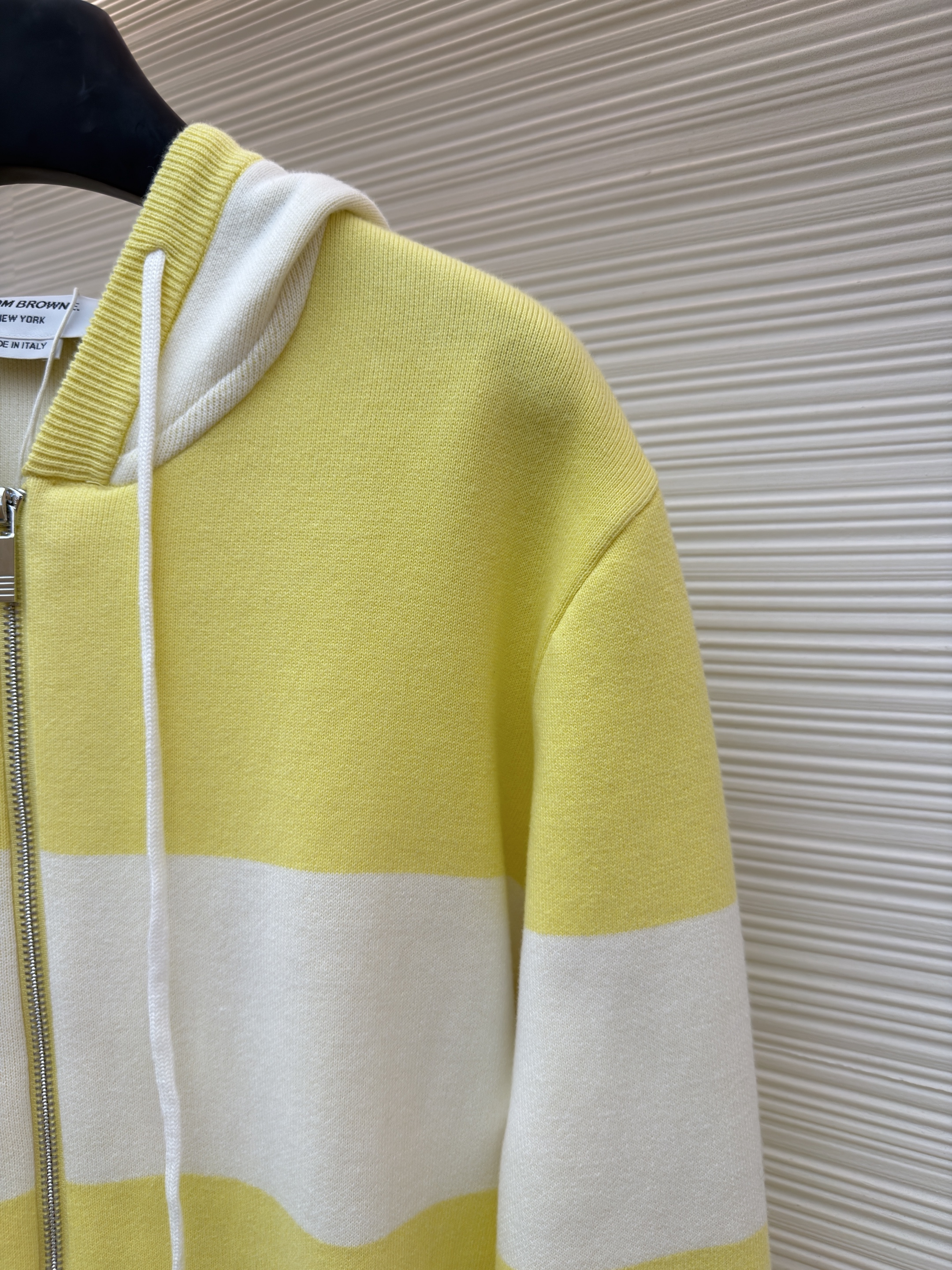 THOM BROWNE 小狗拉链连帽针织毛衣 针织衫 开衫 外套 长袖 蓝色 藏蓝色 绿色 灰色 黄色 B5