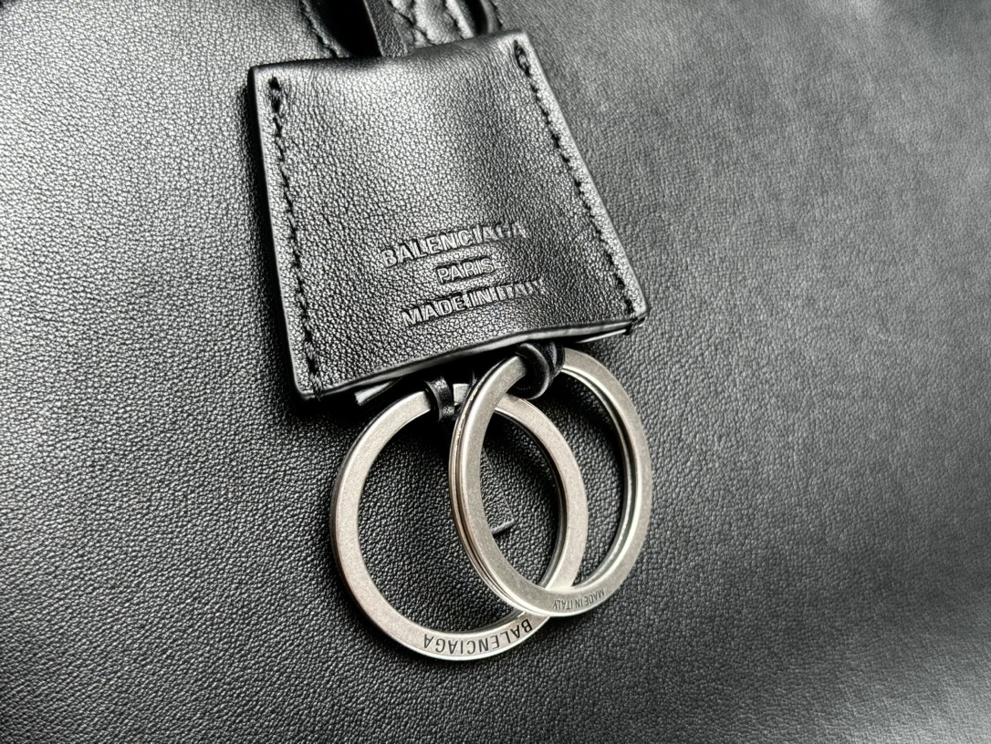 29CM-小号 巴黎世家 单肩斜跨 Balenciag Bel Air  (Crossbody/Shoulder) Cowhide Tote – Black 8356892ABAW1000