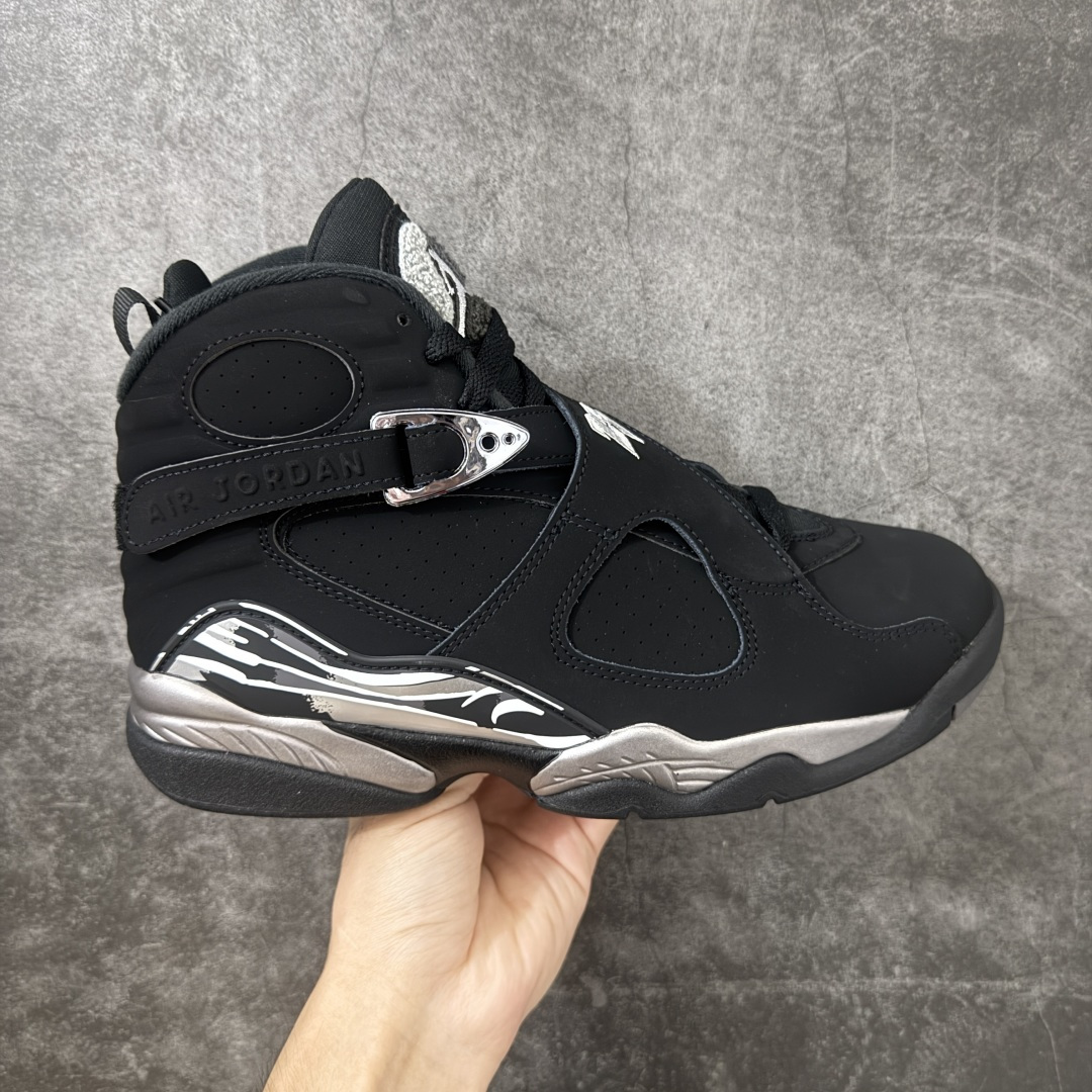 Jordan Air Jordan 8  AJ8 耐磨透气 籃球鞋 板鞋 波鞋 波鞋 男鞋 黑银 2026-305381-007