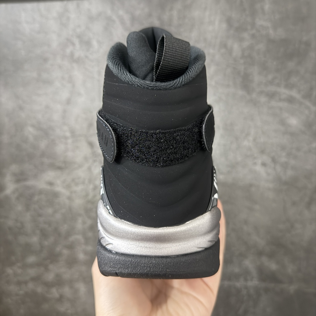 Jordan Air Jordan 8  AJ8 耐磨透气 籃球鞋 板鞋 波鞋 波鞋 男鞋 黑银 2026-305381-007