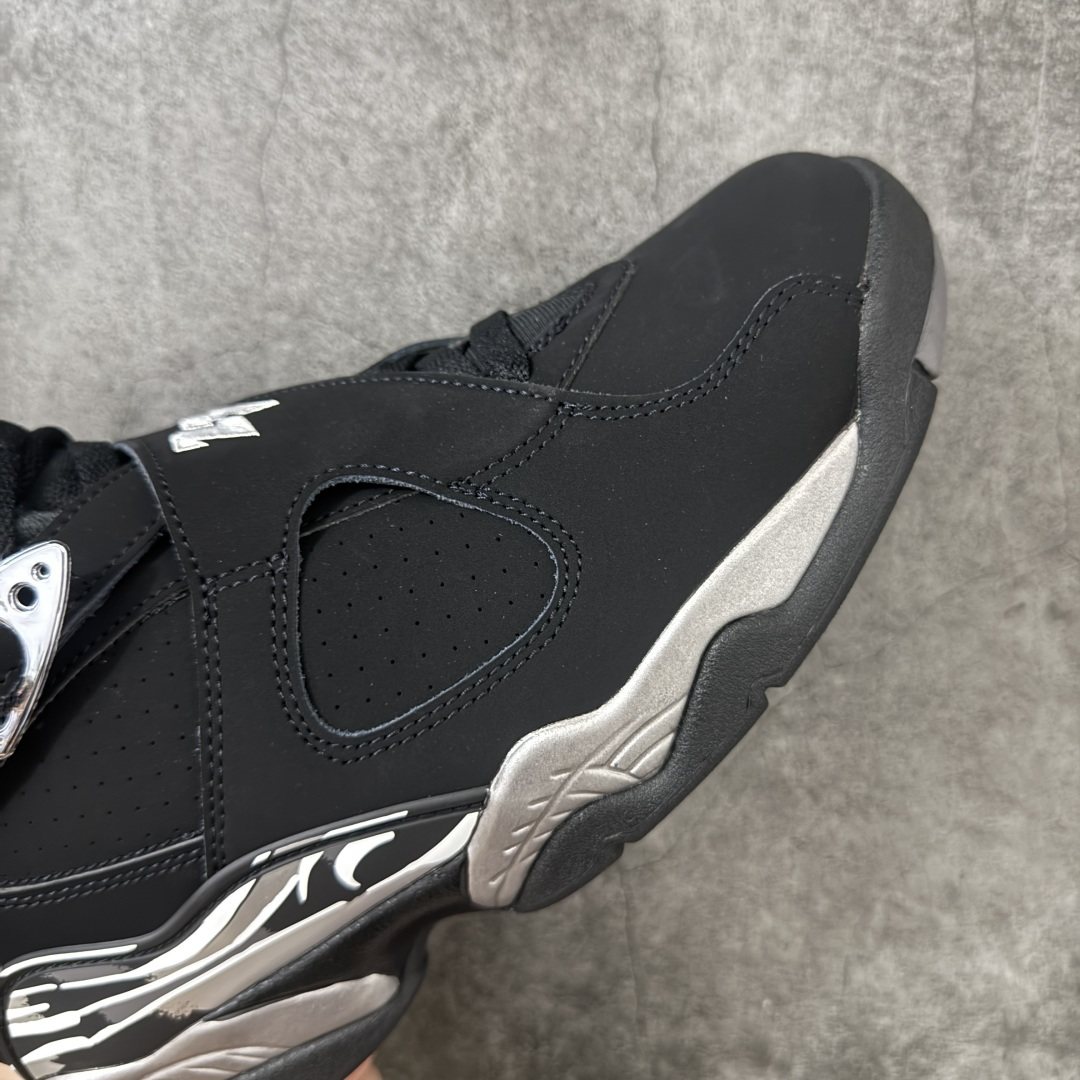Jordan Air Jordan 8  AJ8 耐磨透气 籃球鞋 板鞋 波鞋 波鞋 男鞋 黑银 2026-305381-007