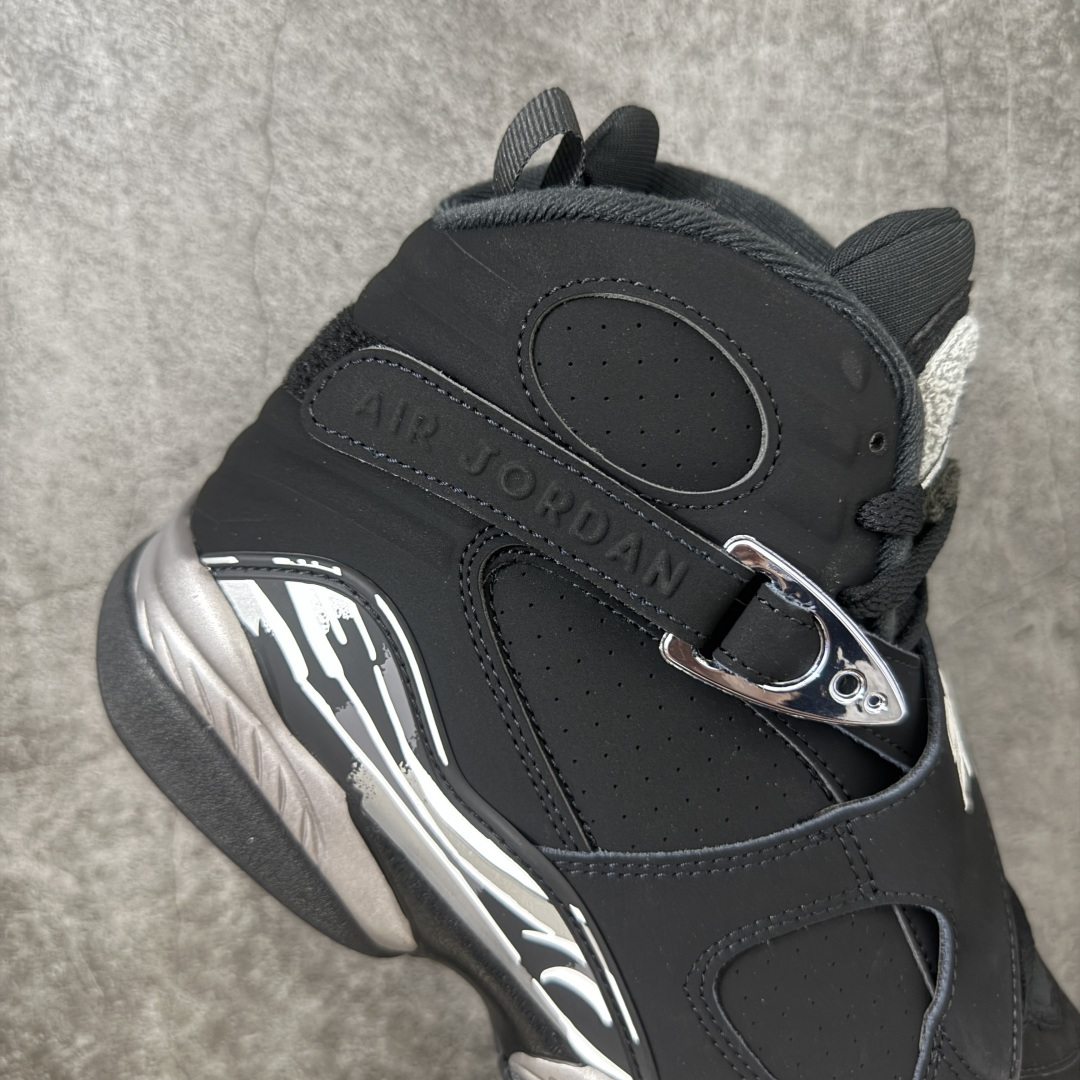 Jordan Air Jordan 8  AJ8 耐磨透气 籃球鞋 板鞋 波鞋 波鞋 男鞋 黑银 2026-305381-007