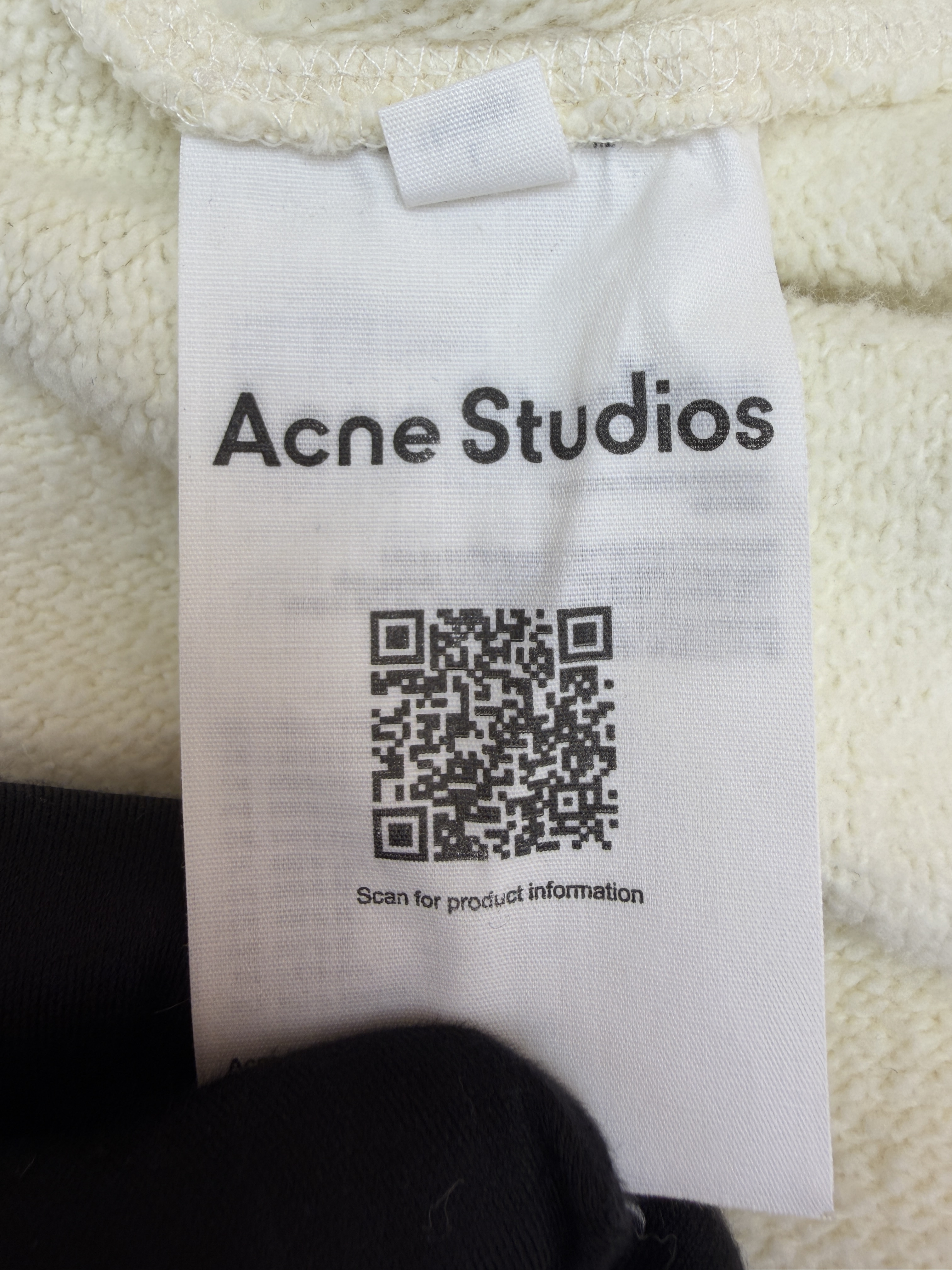 Acne Studios 做旧徽标印花卫衣 外套 长袖 绿杏色 B0