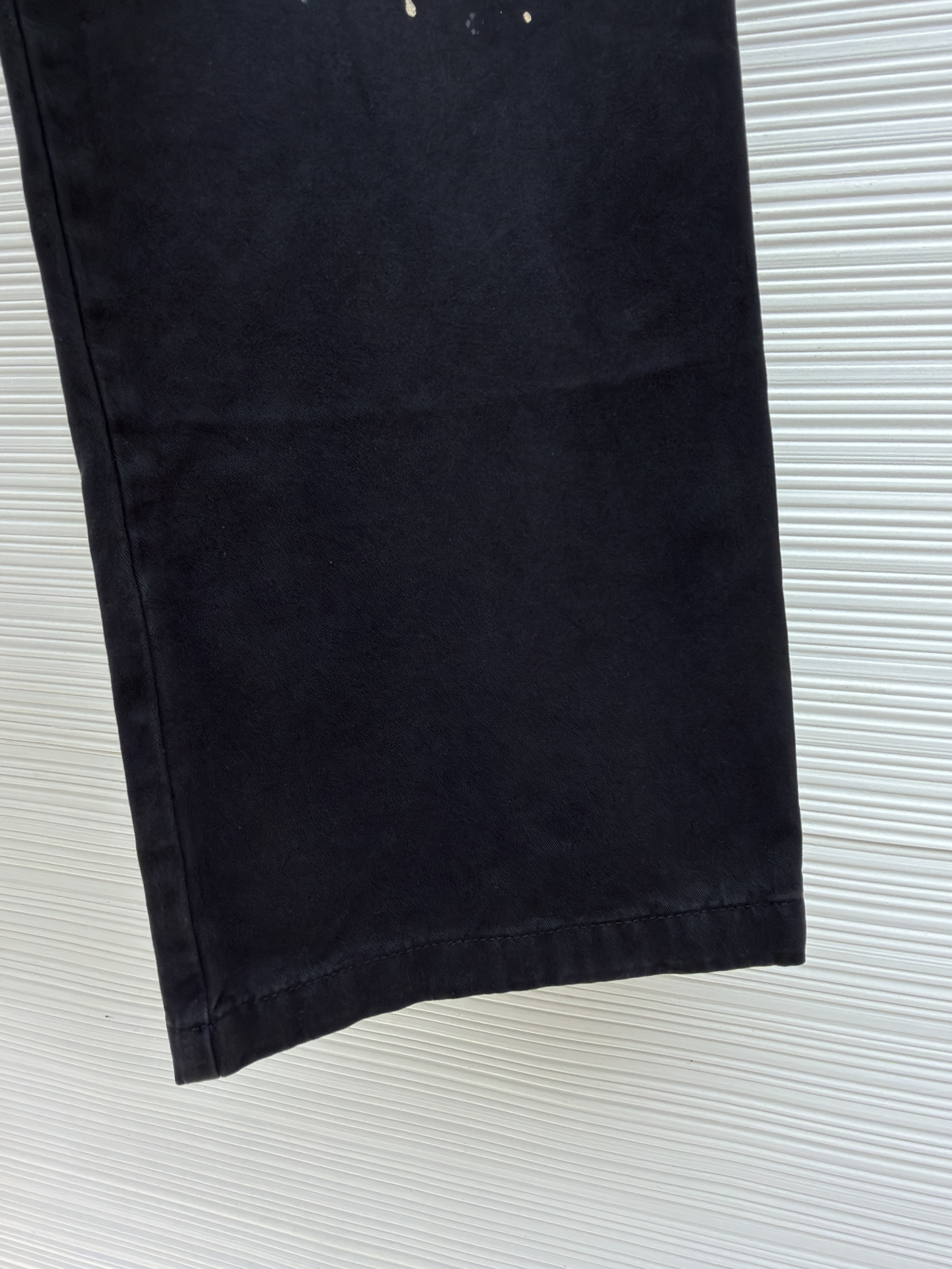 Acne Studios 刺绣徽标涂鸦松紧腰长裤 裤子 休闲裤 绿色 黑色 B0