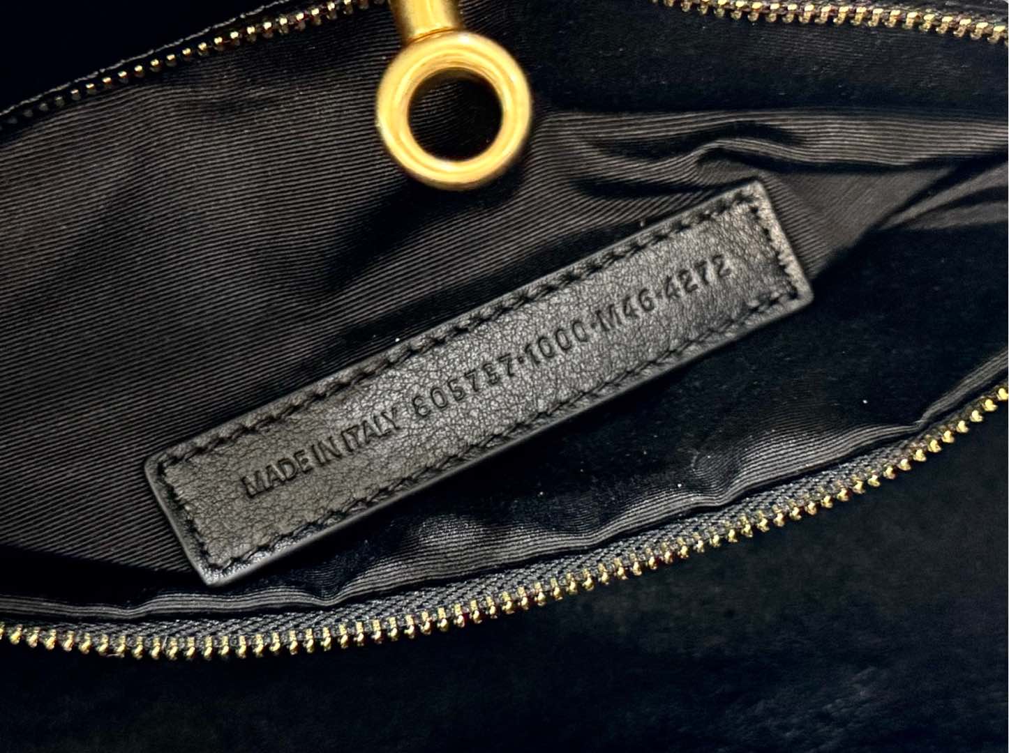 43CM/25CM  金扣 巴黎世家 单肩斜跨 Balenciag Bel Air  (Crossbody/Shoulder) Cowhide hobo– Black  
