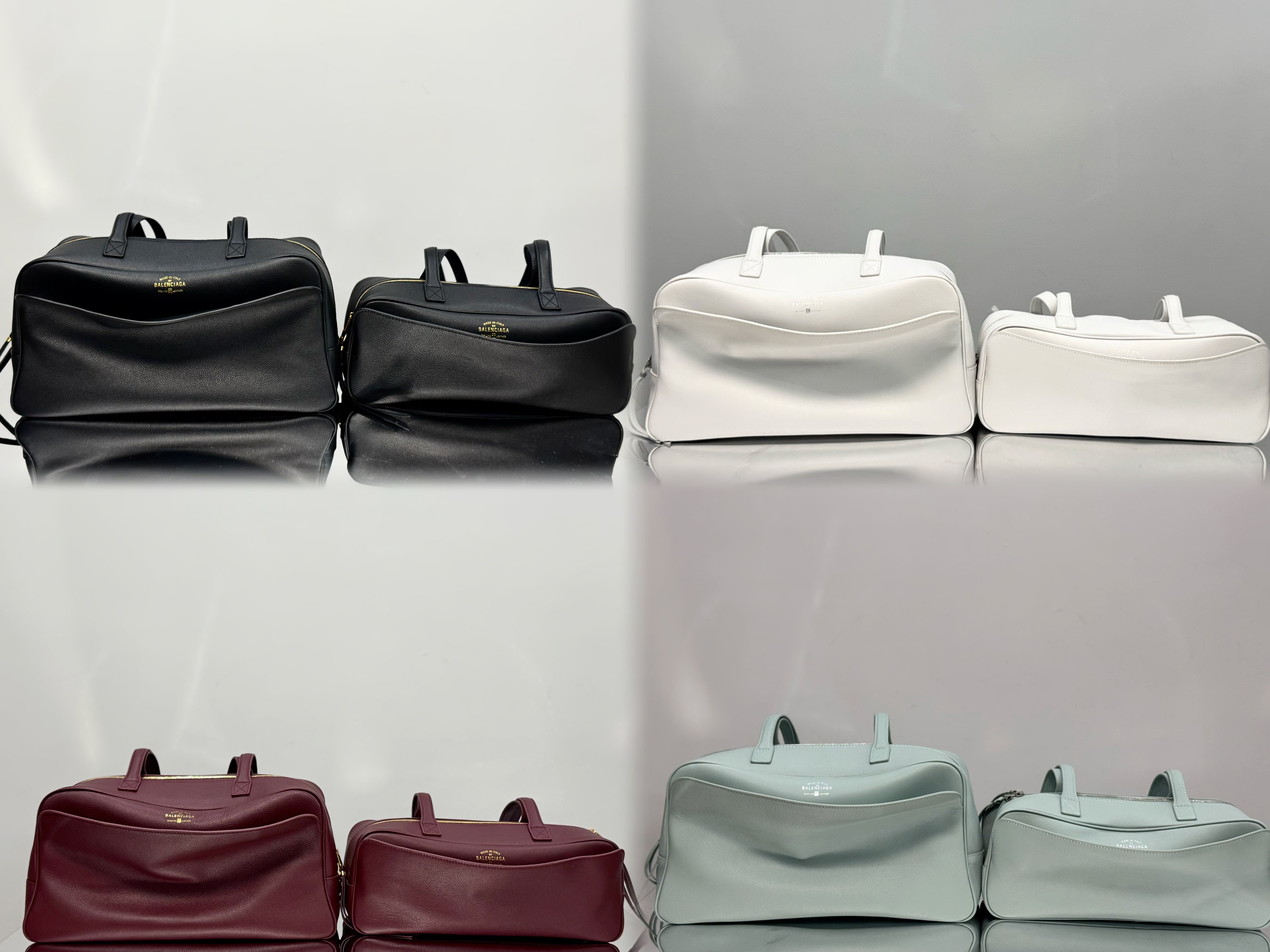 巴黎世家 单肩  Balenciag Bel Air belair（One-shoulder）Cowhide– Black A0-8106802
