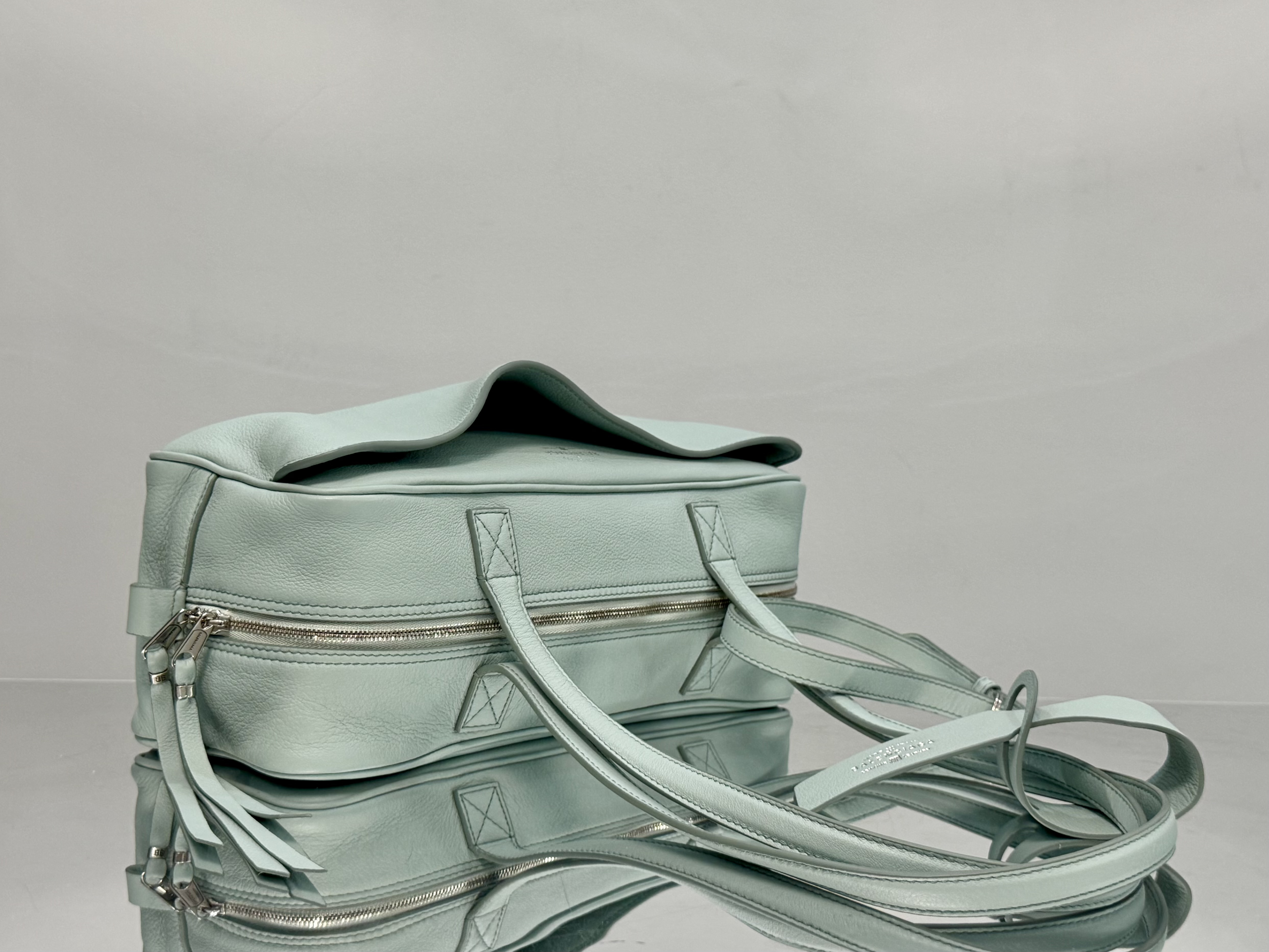 31CM 小号 巴黎世家 手提 保龄 Balenciag  carrie bowling （Handheld bowling bag）Cowhide– 8329202