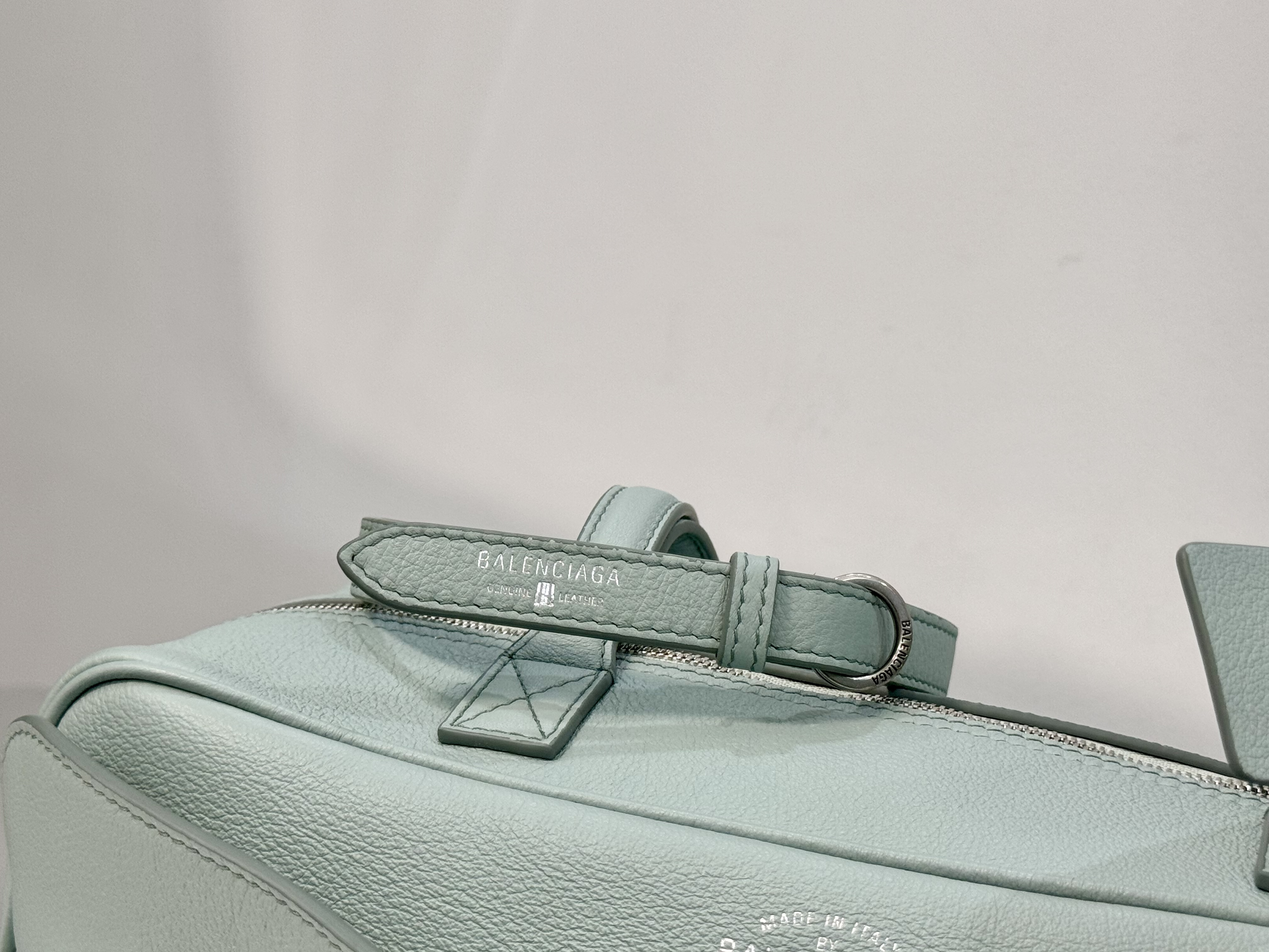 31CM 小号 巴黎世家 手提 保龄 Balenciag  carrie bowling （Handheld bowling bag）Cowhide– 8329202