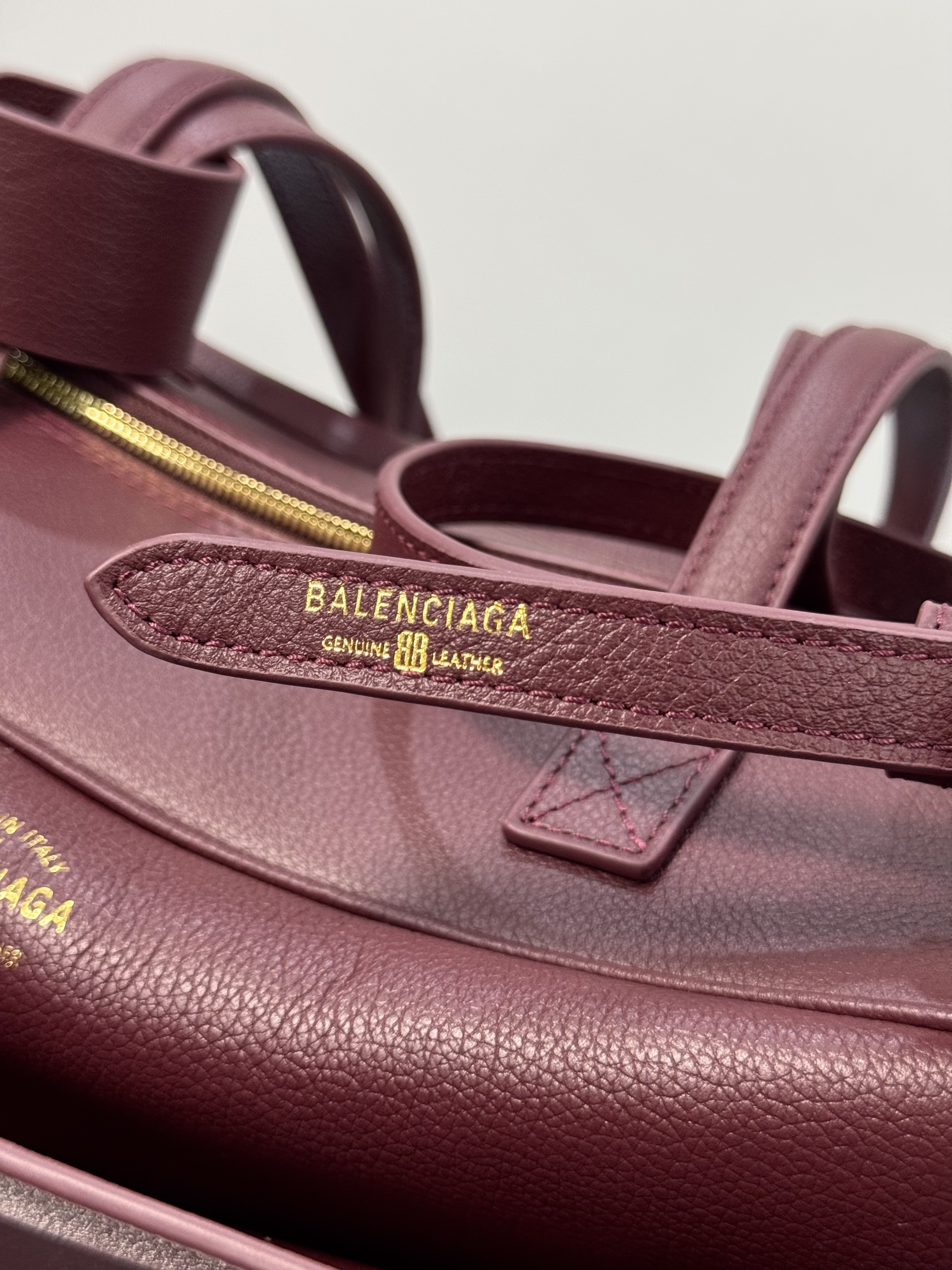 31CM 小号 巴黎世家 手提 保龄 Balenciag  carrie bowling （Handheld bowling bag）Cowhide– 8329202