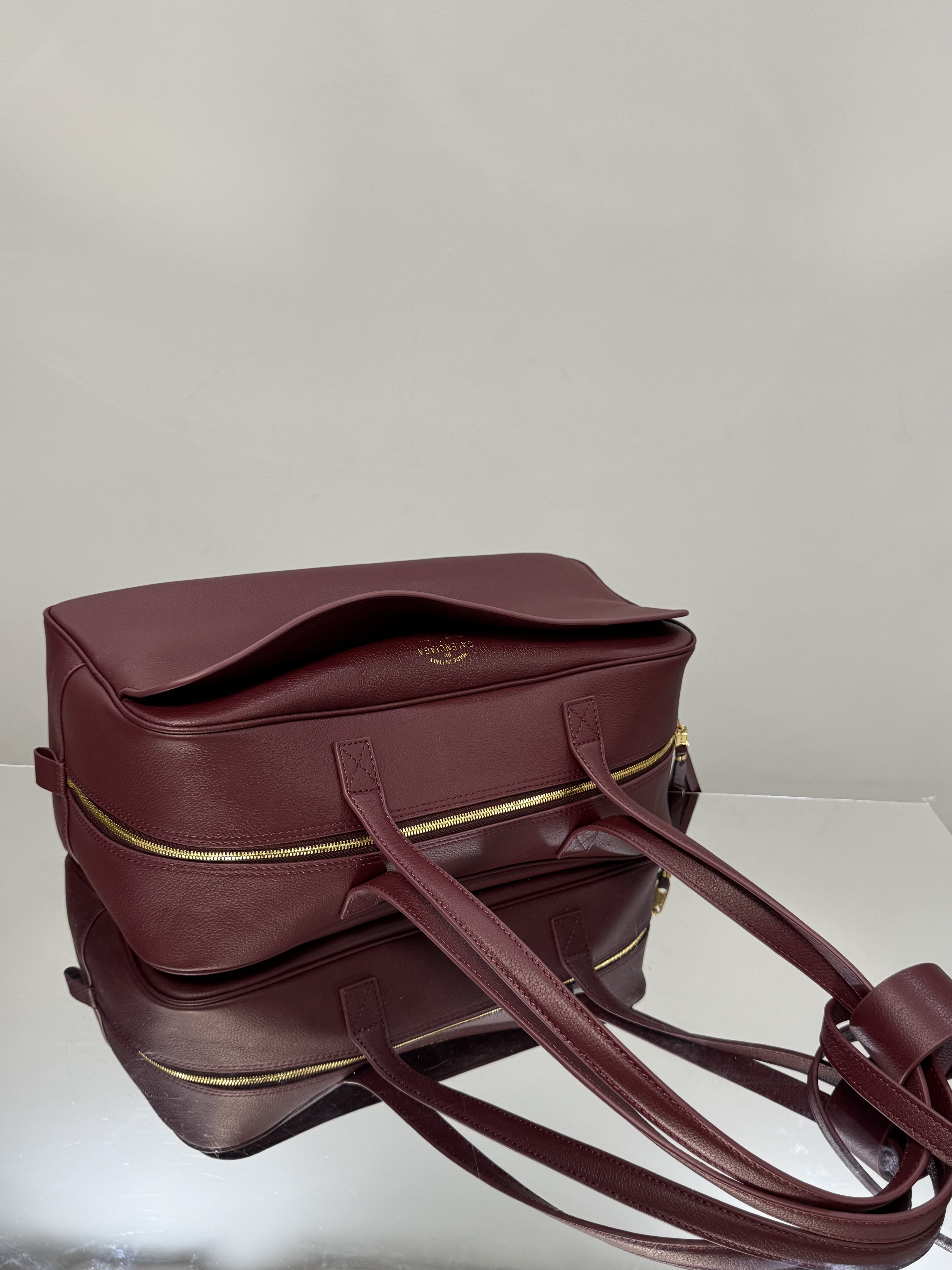 31CM 小号 巴黎世家 手提 保龄 Balenciag  carrie bowling （Handheld bowling bag）Cowhide– 8329202