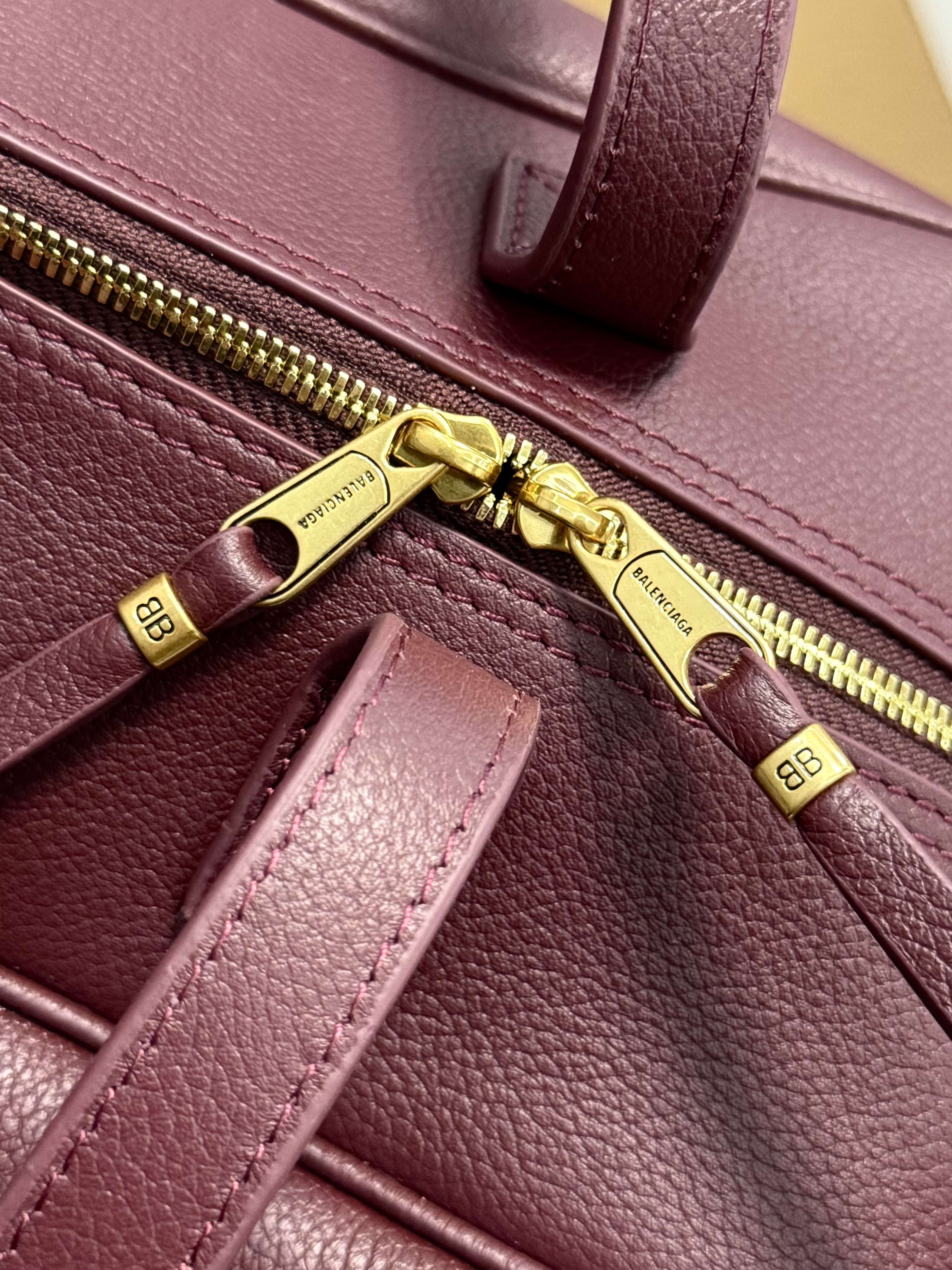 31CM 小号 巴黎世家 手提 保龄 Balenciag  carrie bowling （Handheld bowling bag）Cowhide– 8329202