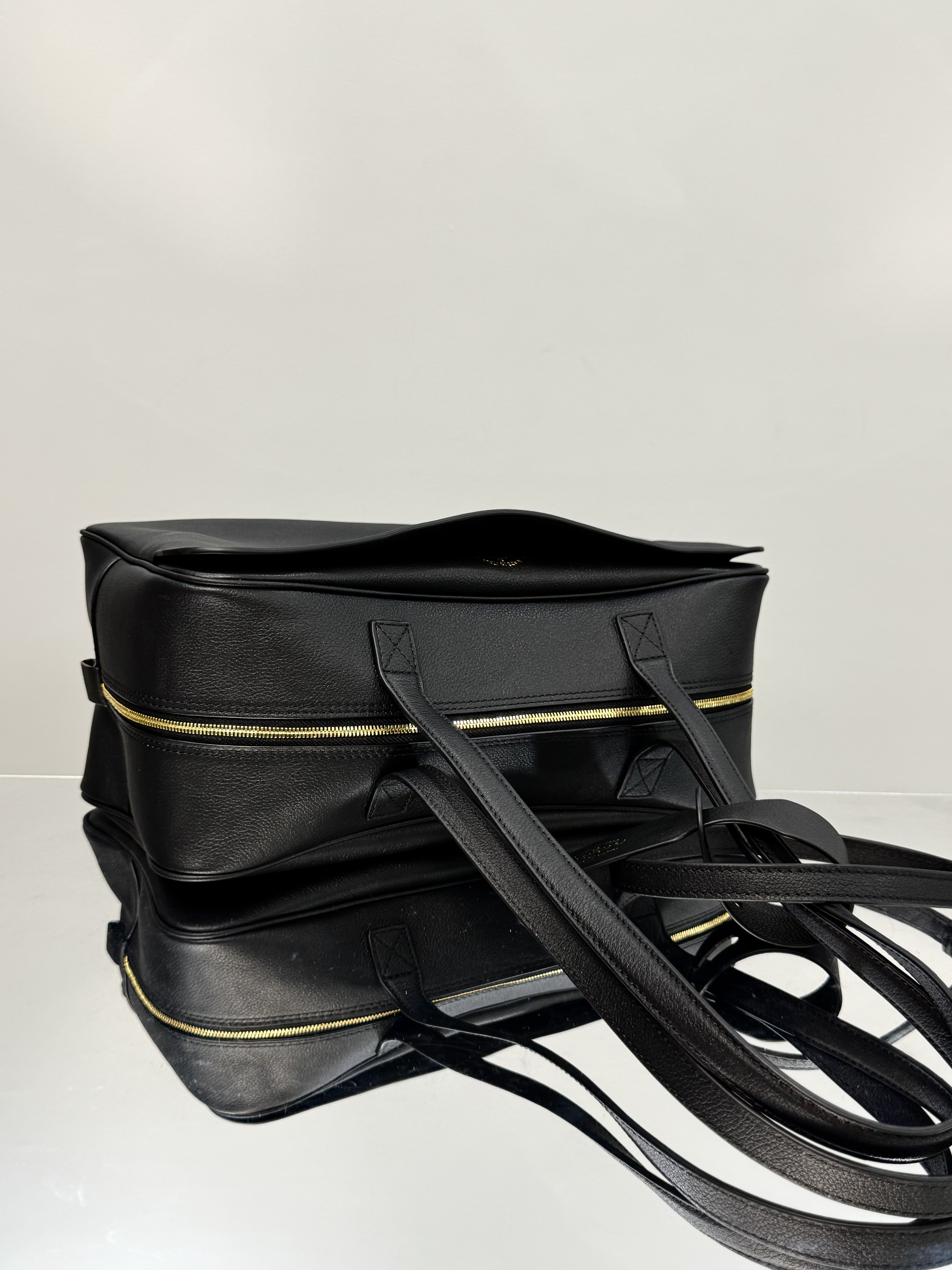 36CM 中号 巴黎世家 手提 保龄 Balenciag  carrie bowling （Handheld bowling bag）Cowhide– 8264252ABNQ1000