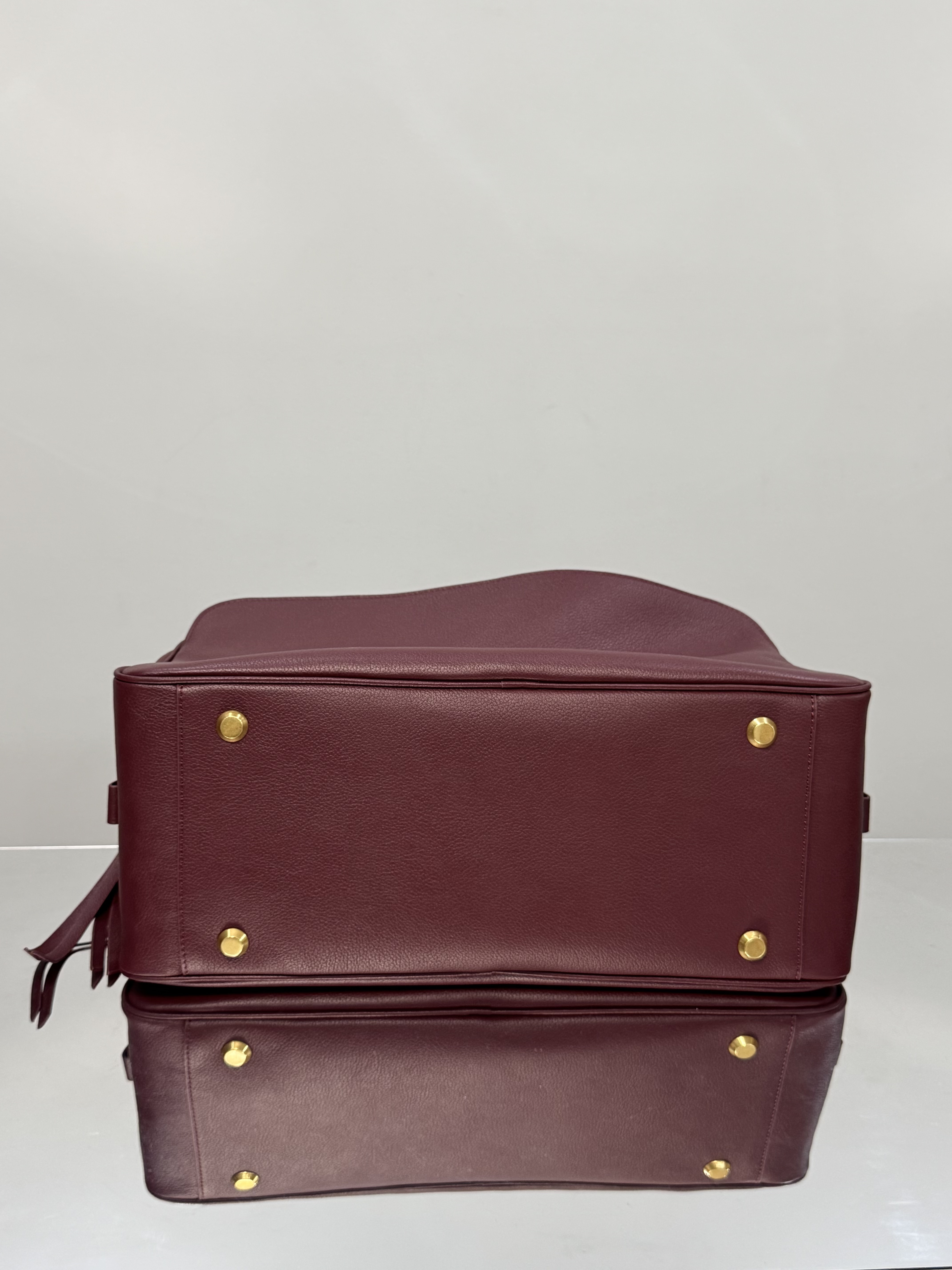 36CM 中号 巴黎世家 手提 保龄 Balenciag  carrie bowling （Handheld bowling bag）Cowhide– 8264252ABNQ1000