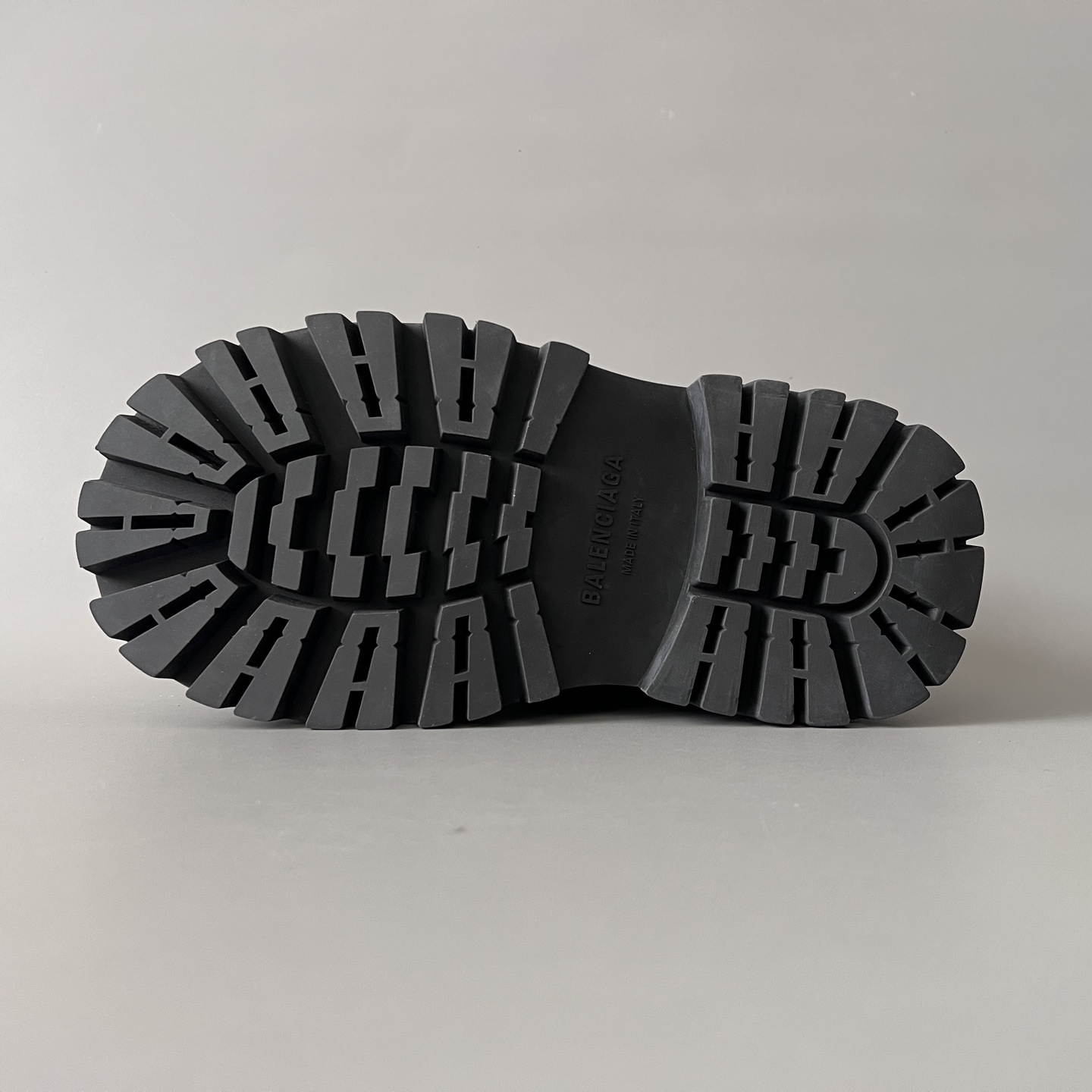 Balenciaga  巴黎世家  Combat strike  牛皮  双B  德比鞋   厚底 黑色 C0- 