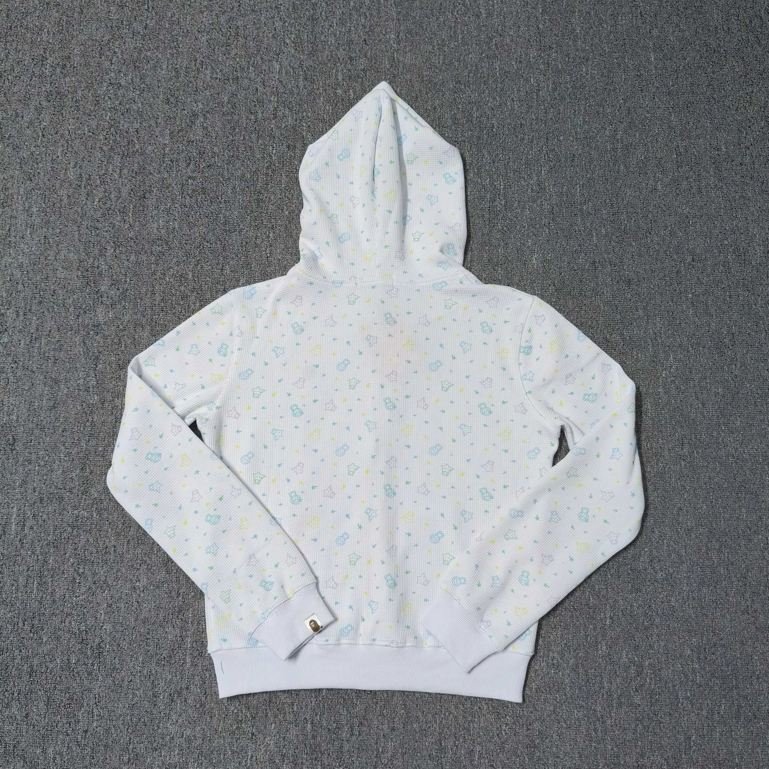 女款 A BATHING APE BAPE   FW26  华夫格 碎花  拉链外套   2M80-215-304