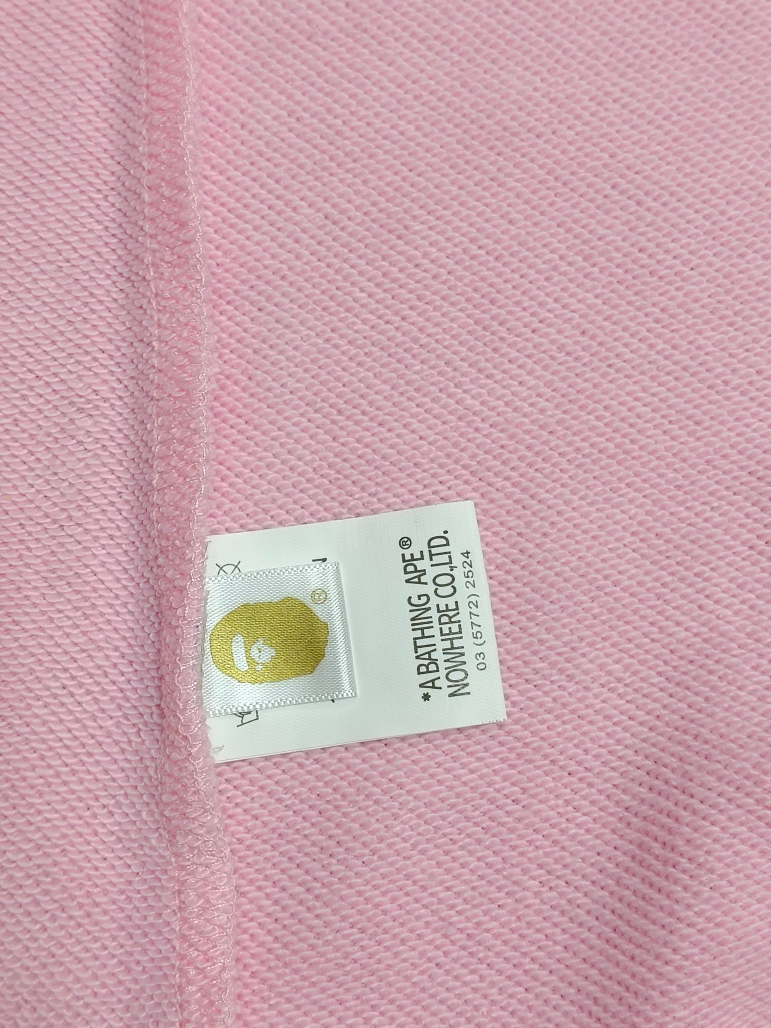 A BATHING APE BAPE milo 卡通小猴 拉链外套  男女同款 粉色 双帽