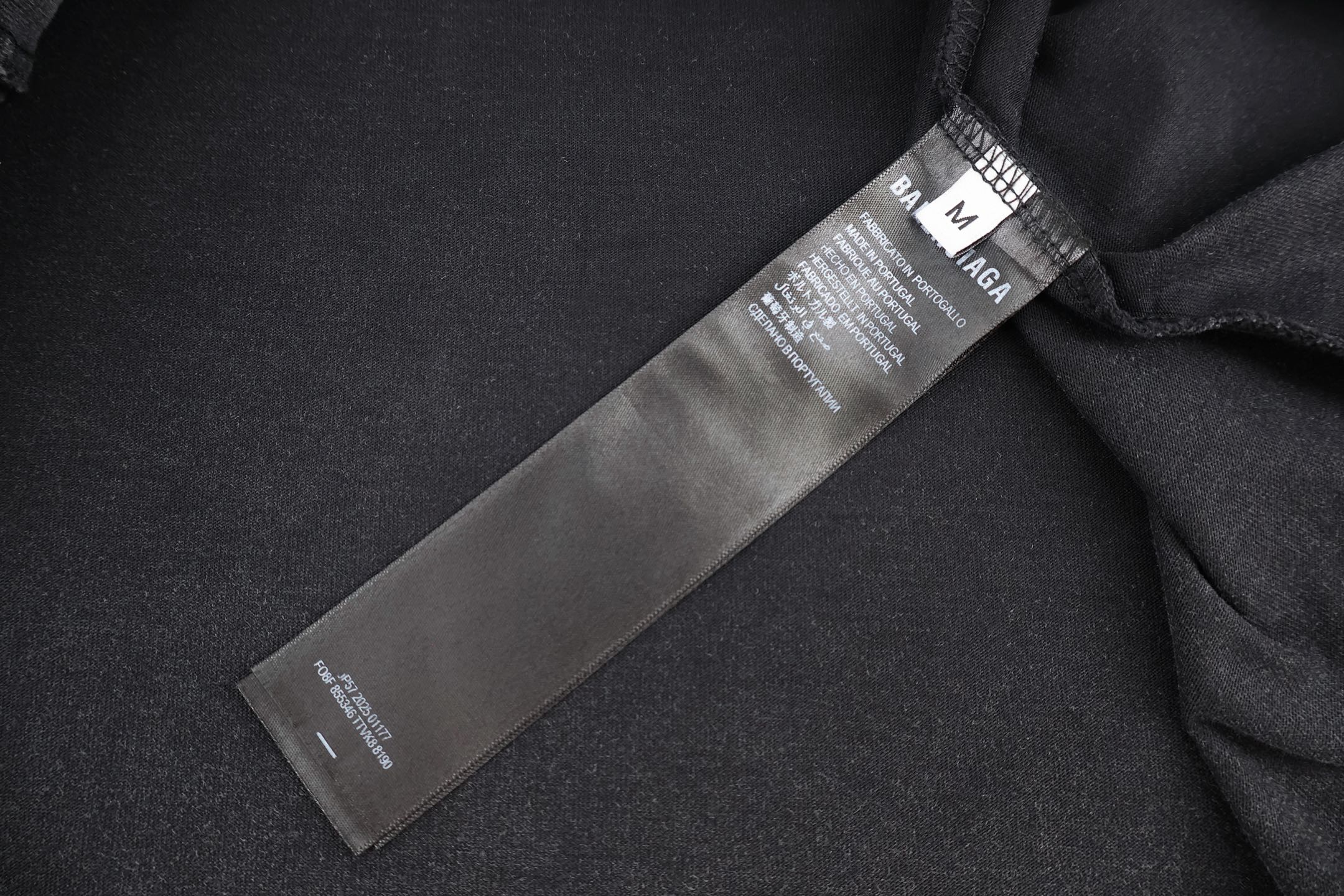Balenciaga 巴黎世家 水洗logo刺绣圆领T恤 卫衣 长袖 秋冬 灰色 B0