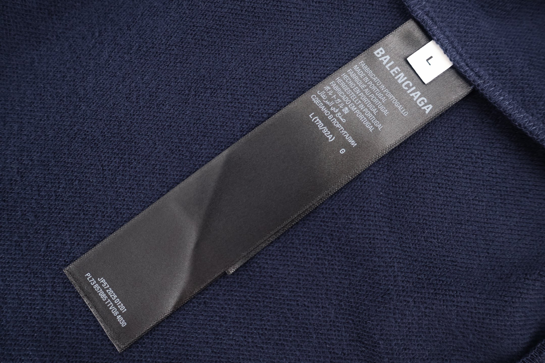 Balenciaga 巴黎世家 粮食计划拉链连帽卫衣 外套 连帽衫 长袖 秋冬 灰色 藏蓝色 B0