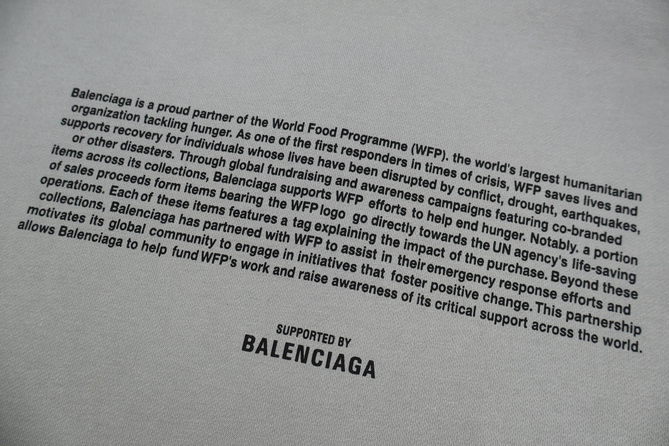 Balenciaga 巴黎世家 粮食计划拉链连帽卫衣 外套 连帽衫 长袖 秋冬 灰色 藏蓝色 B0
