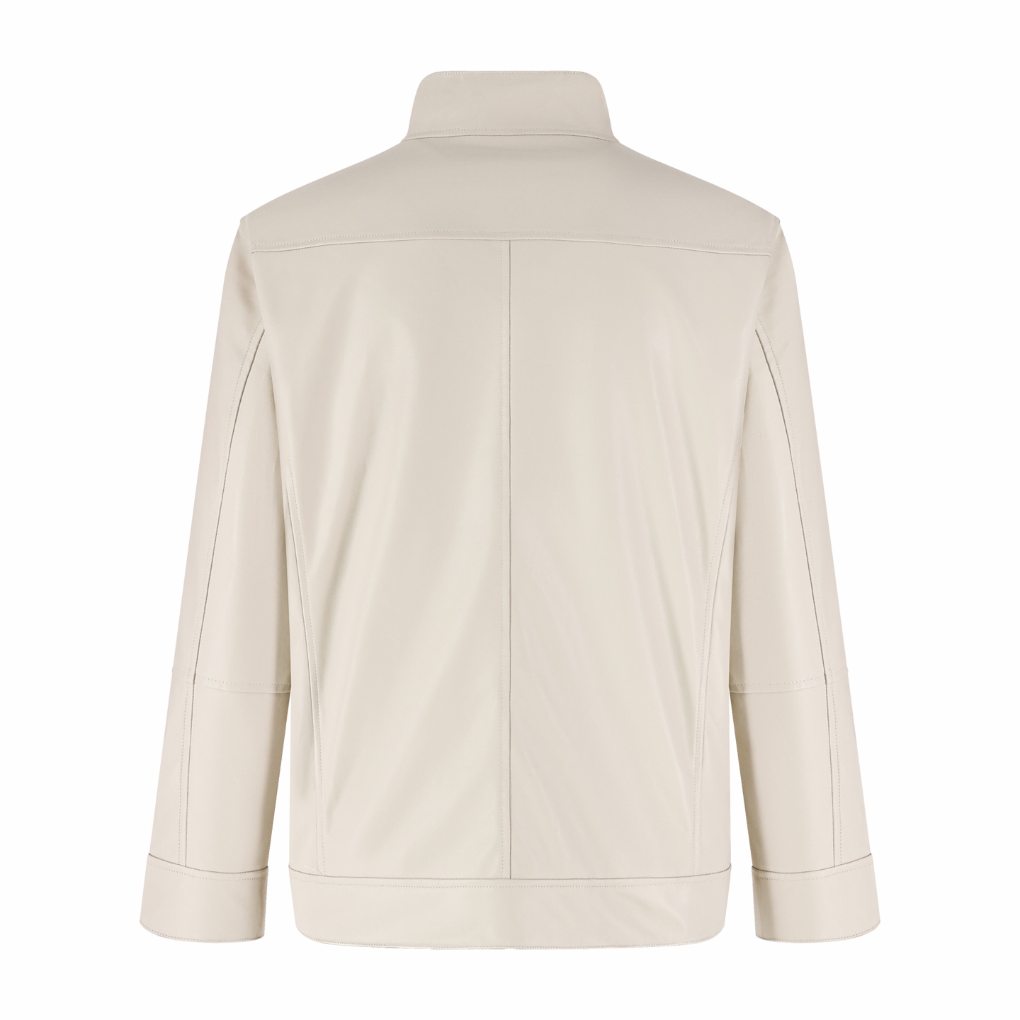 Brunello Cucinelli 双面两穿超薄小羊皮拉链皮衣夹克 外套 长袖 秋冬款 C5