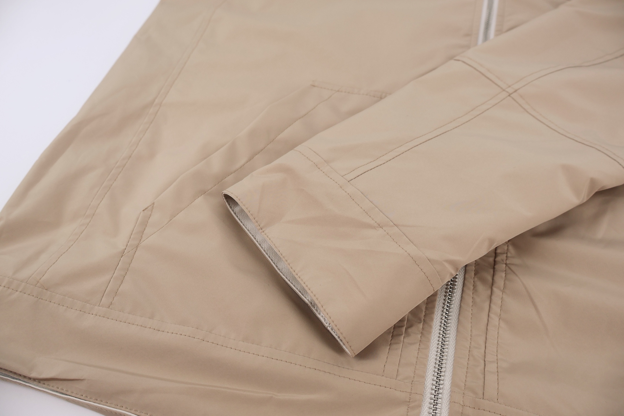Brunello Cucinelli 双面两穿超薄小羊皮拉链皮衣夹克 外套 长袖 秋冬款 C5