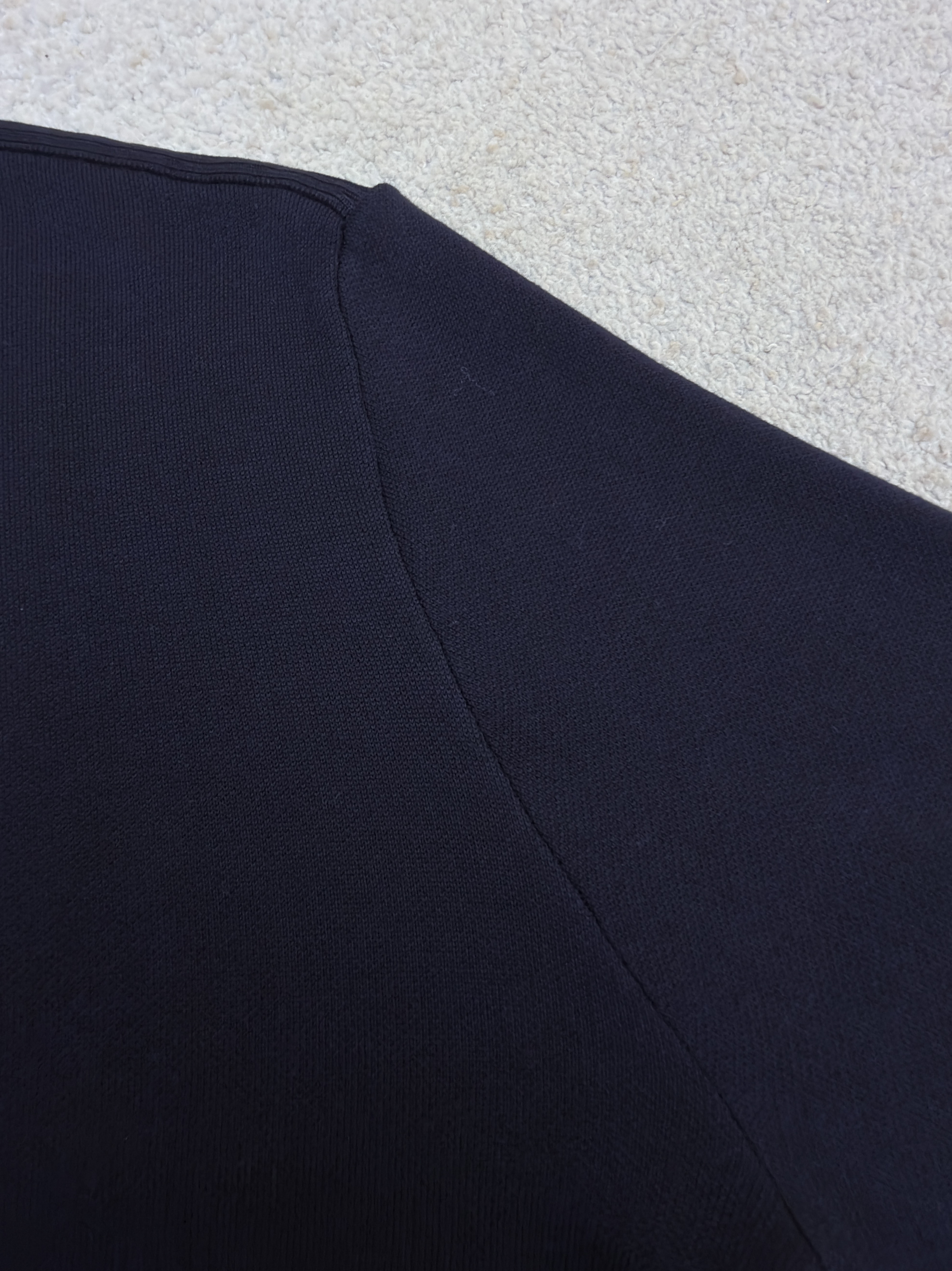 Loro Piana LP 纯色圆领针织毛衣 针织衫 外套 长袖 秋冬 藏蓝色 B5