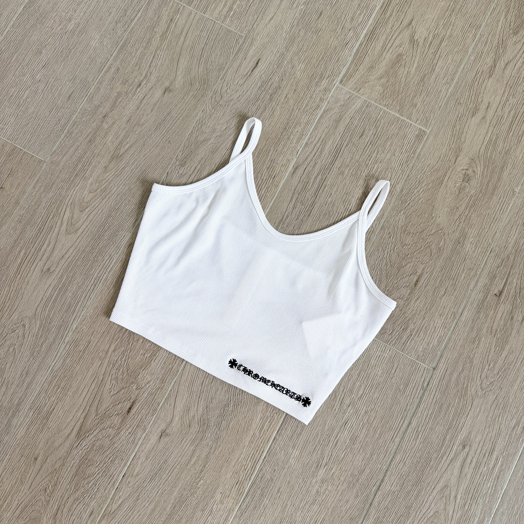 Chrome Hearts CH 克罗心 Bad Seeds 短款吊带背心 女款 黑色 白色