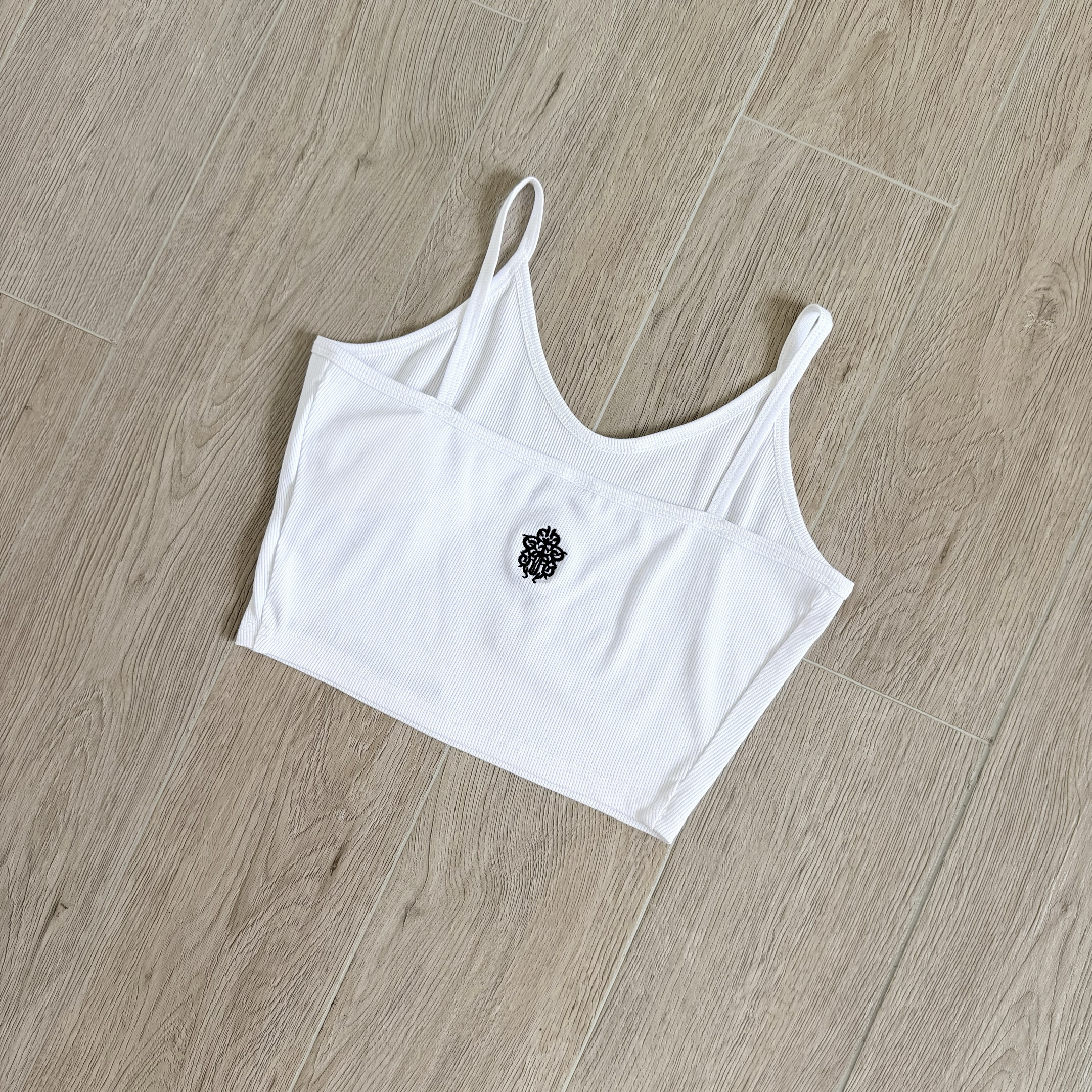 Chrome Hearts CH 克罗心 Bad Seeds 短款吊带背心 女款 黑色 白色