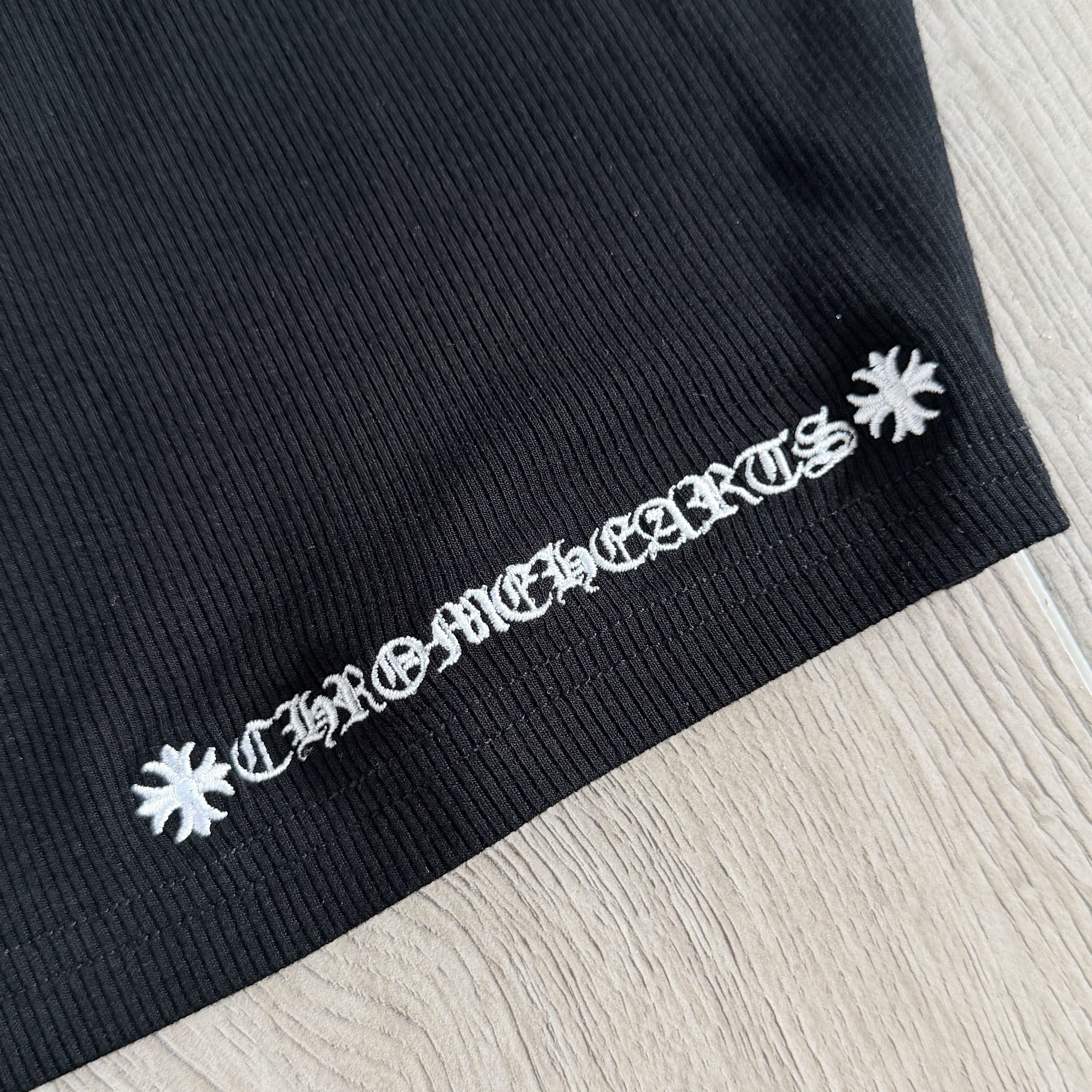 Chrome Hearts CH 克罗心 Bad Seeds 短款吊带背心 女款 黑色 白色