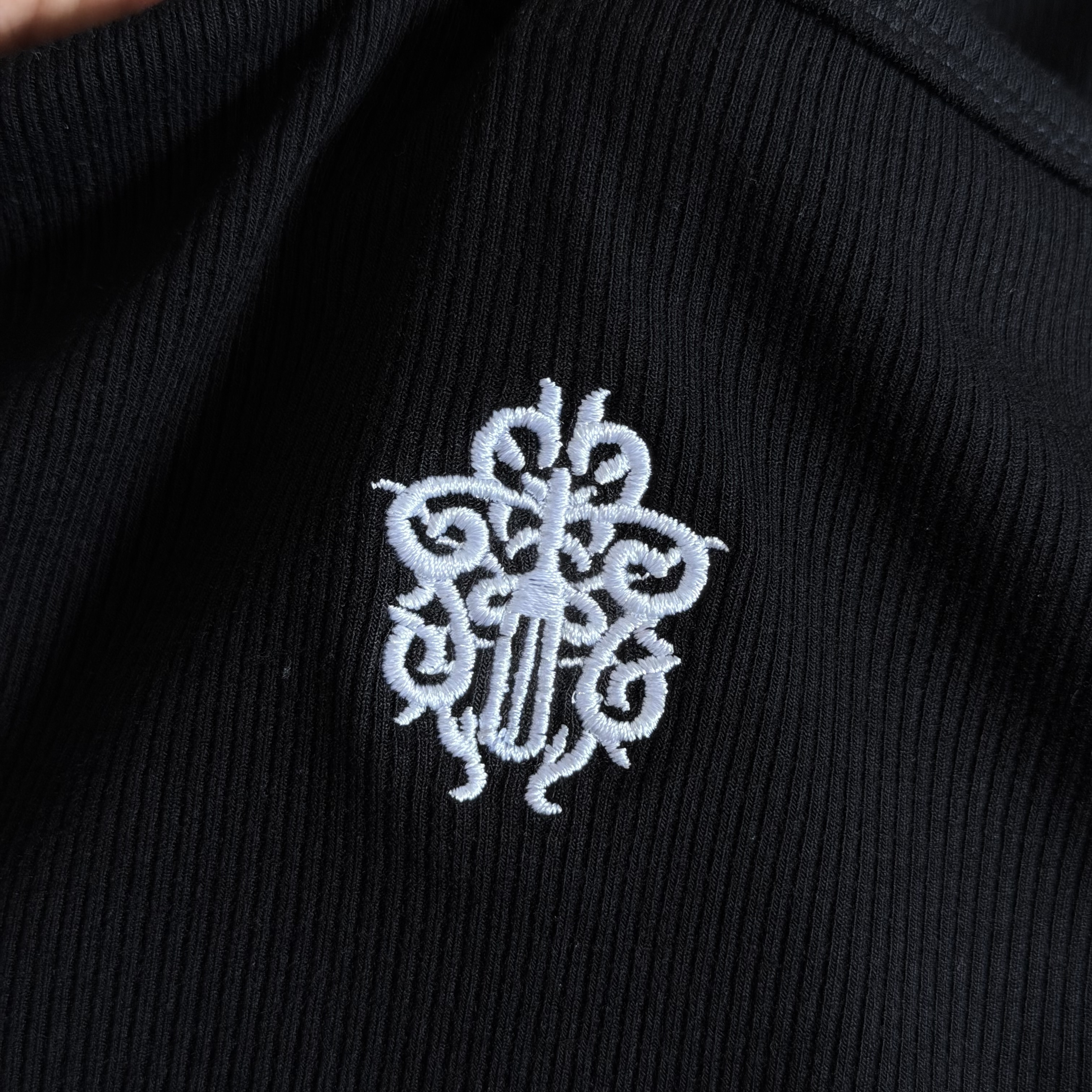 Chrome Hearts CH 克罗心 Bad Seeds 短款吊带背心 女款 黑色 白色