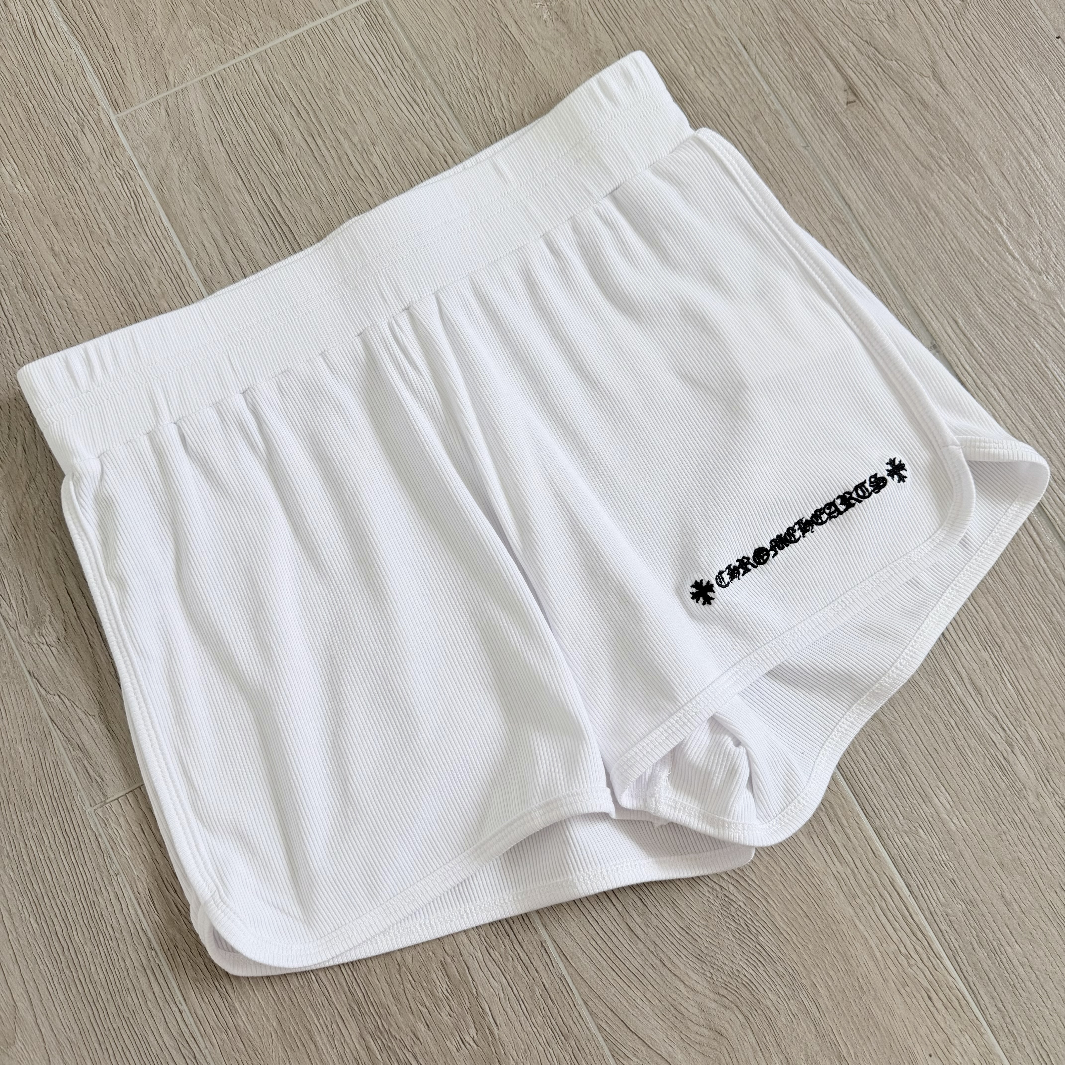 Chrome Hearts 克罗心 Bad Seeds松紧腰短裤 裤子 休闲裤 运动裤 夏季 女款 黑色 白色 