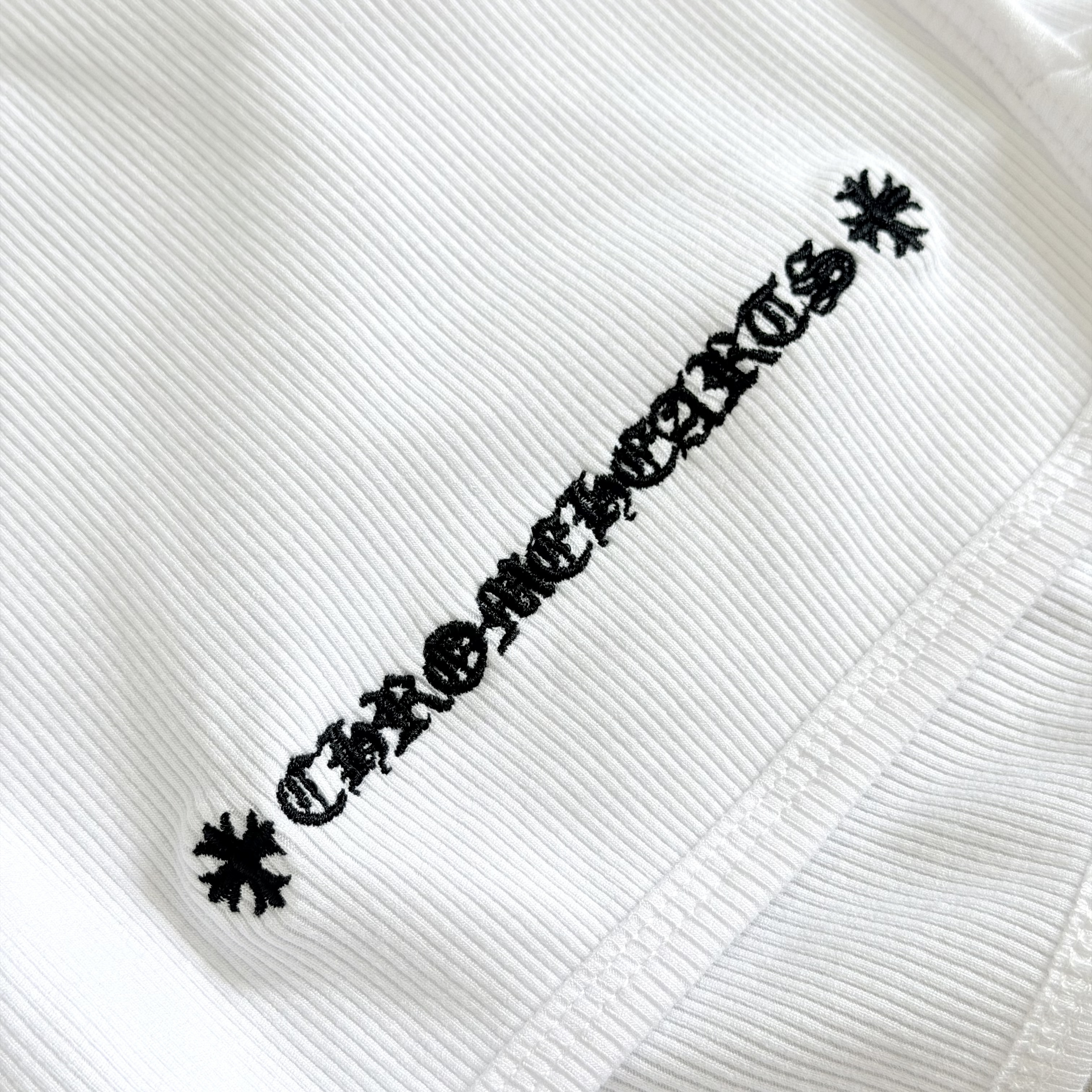 Chrome Hearts 克罗心 Bad Seeds松紧腰短裤 裤子 休闲裤 运动裤 夏季 女款 黑色 白色 