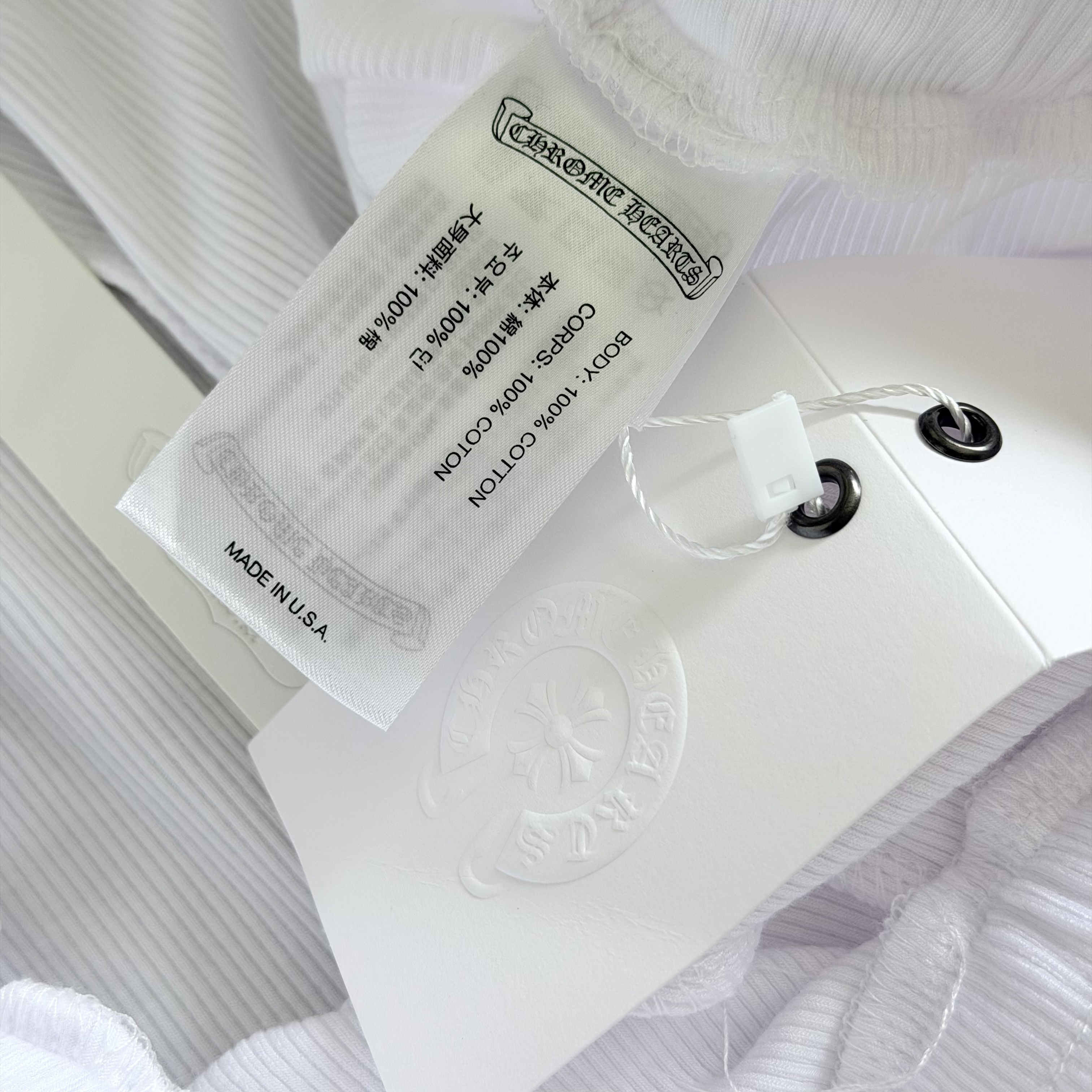 Chrome Hearts 克罗心 Bad Seeds松紧腰短裤 裤子 休闲裤 运动裤 夏季 女款 黑色 白色 
