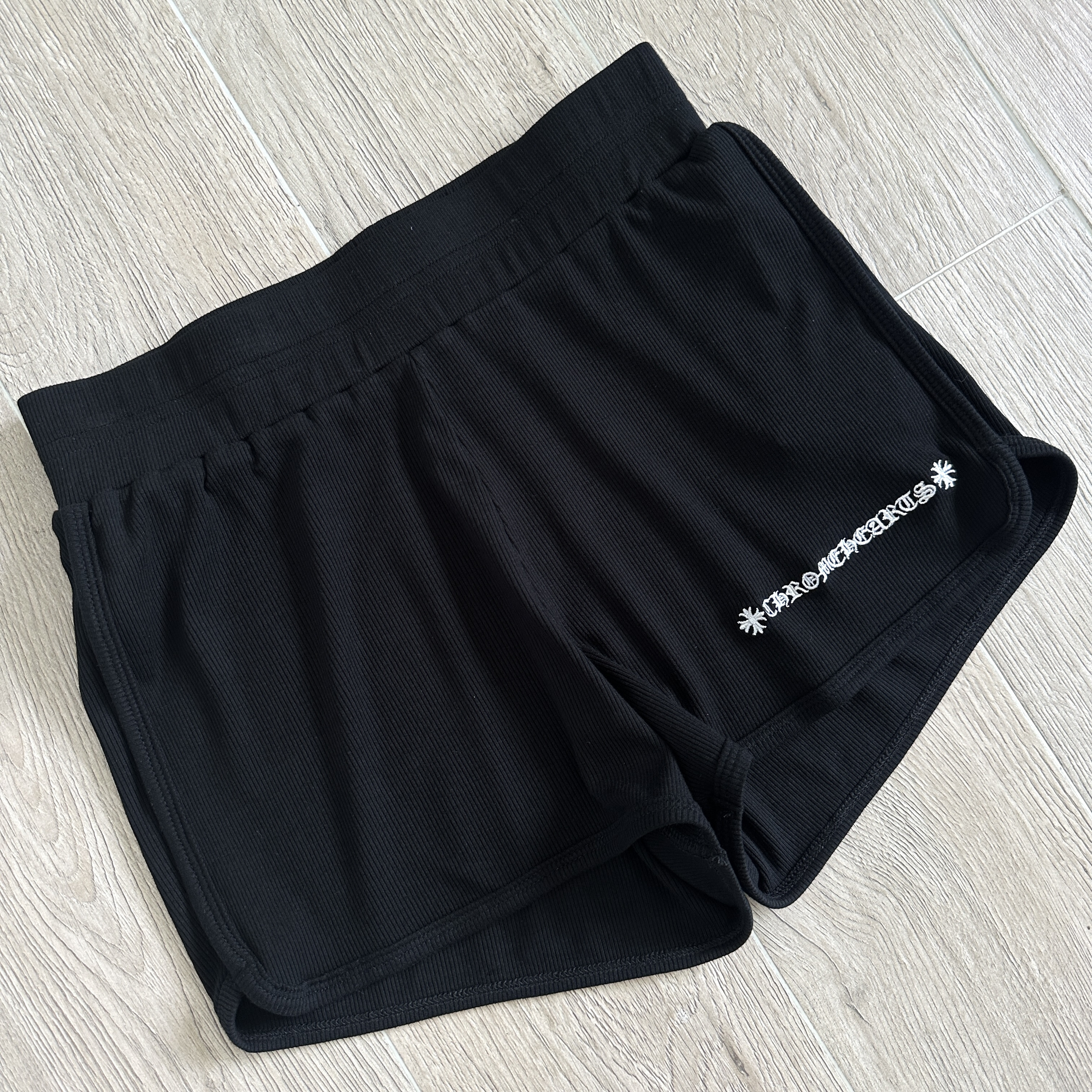 Chrome Hearts 克罗心 Bad Seeds松紧腰短裤 裤子 休闲裤 运动裤 夏季 女款 黑色 白色 