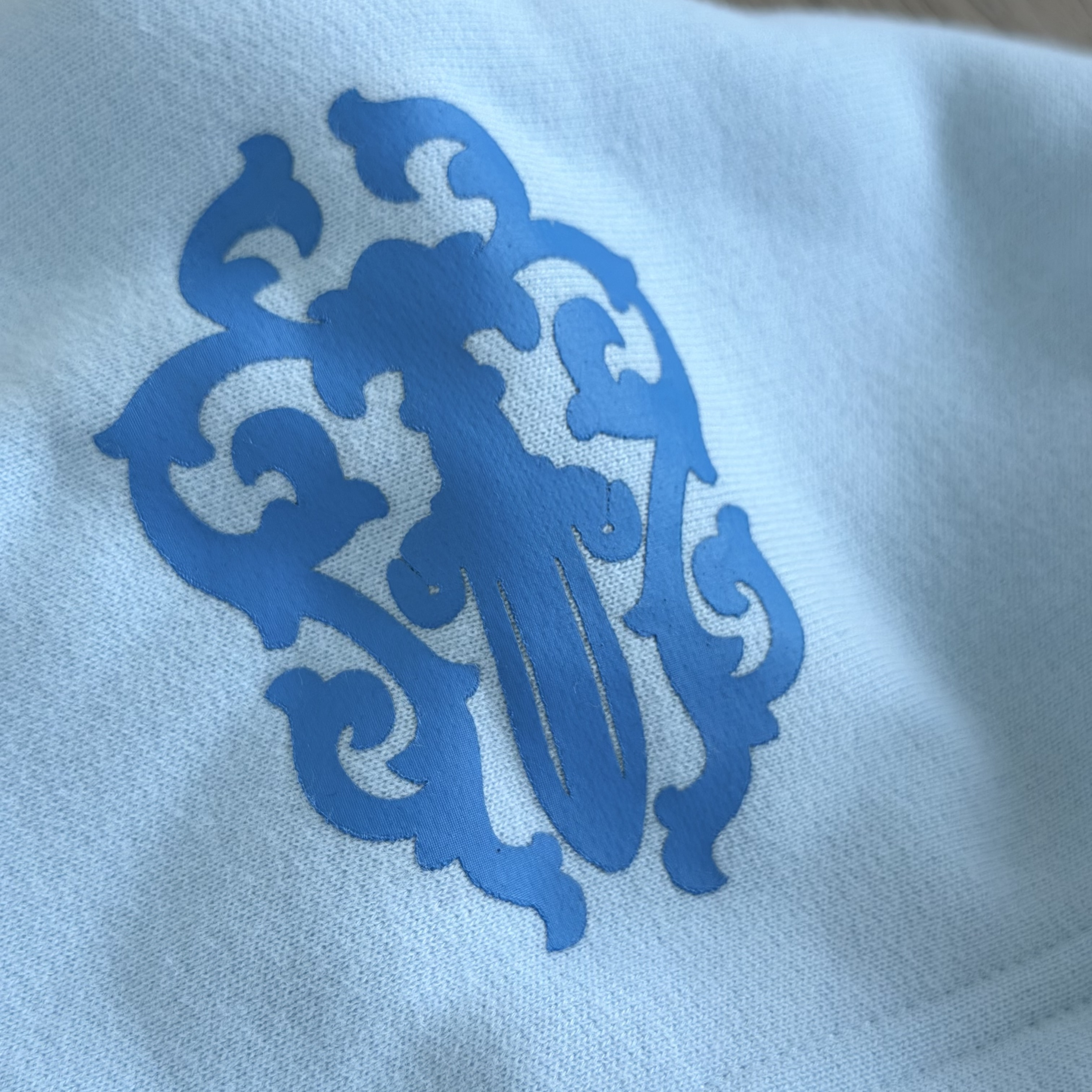 Chrome Hearts 克罗心 miami 迈阿密限定款抓绒连帽卫衣 连帽衫 外套 长袖 蓝色