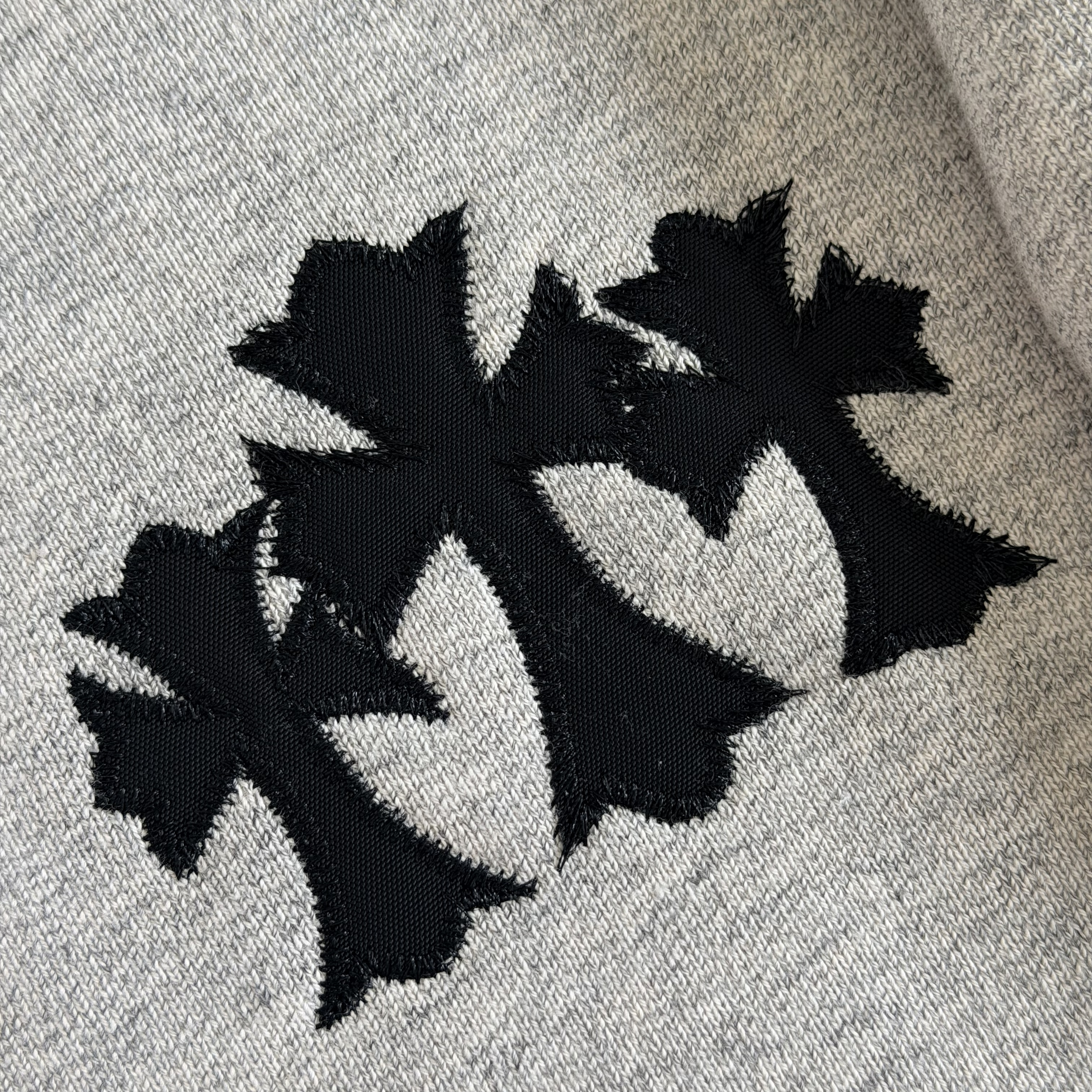 925 Chrome Hearts 克罗心 字母刺绣logo圆领卫衣 套头 外套 长袖 秋冬 灰色