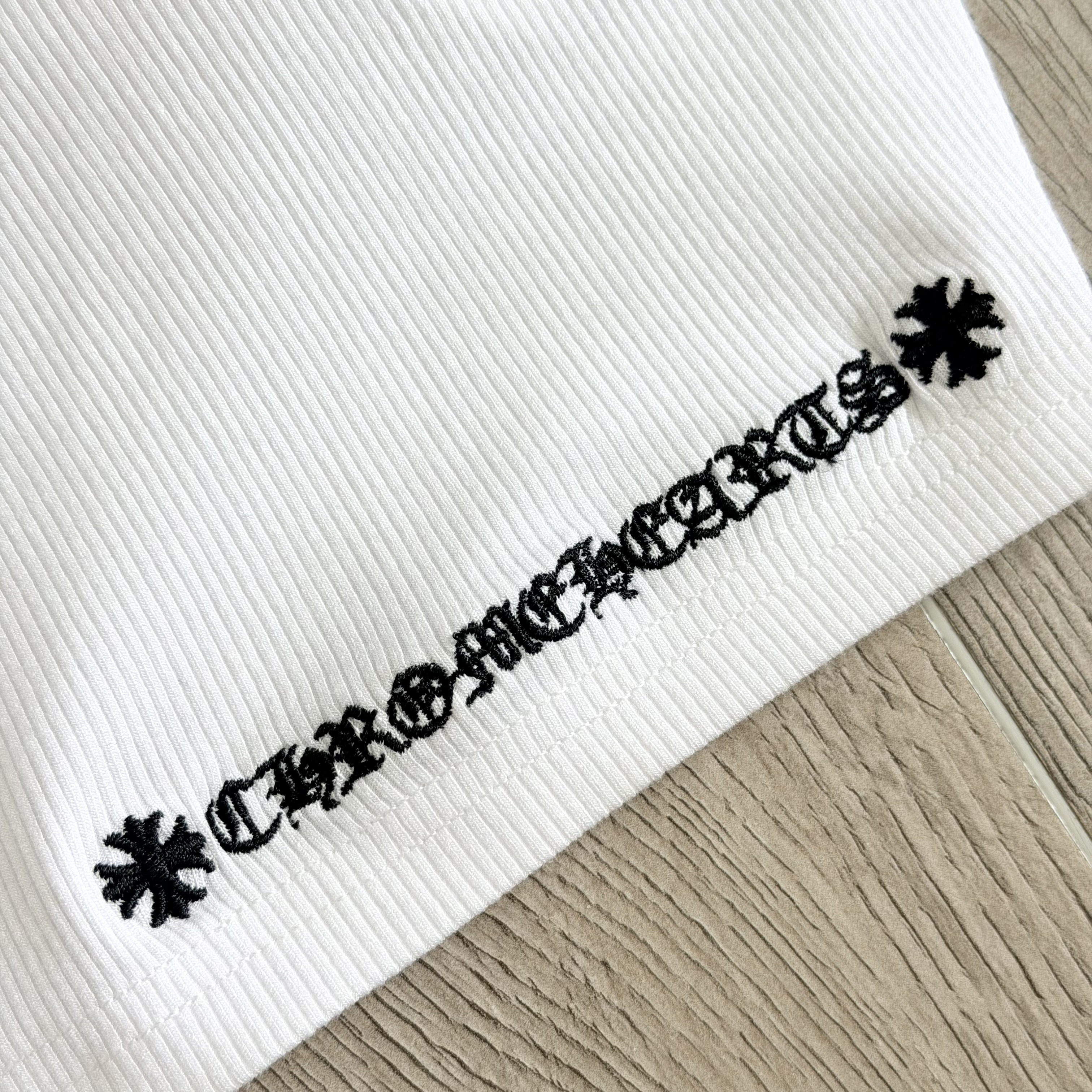 Chrome Hearts CH 克罗心 Bad Seeds 短款吊带背心 女款 黑色 白色