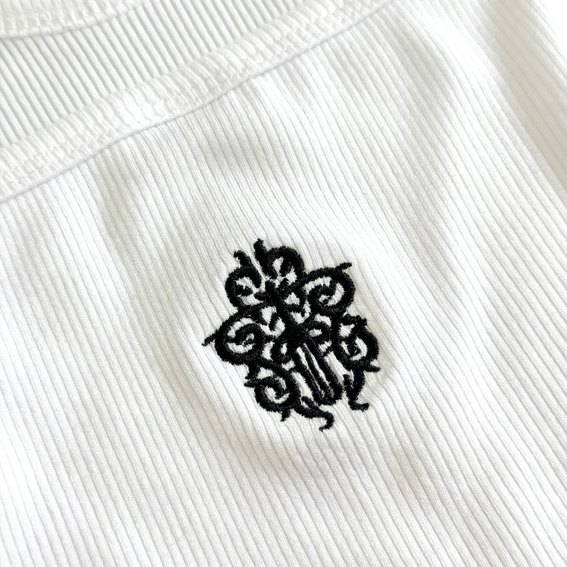 Chrome Hearts CH 克罗心 Bad Seeds 短款吊带背心 女款 黑色 白色