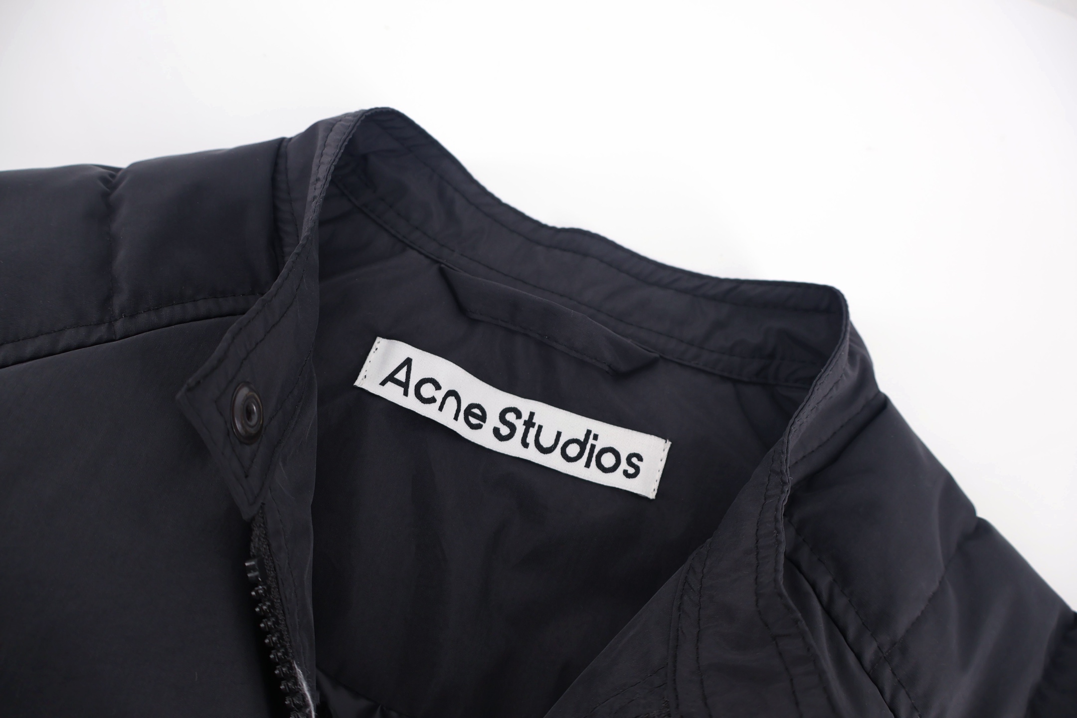 Acne Studios 排骨羽绒服马甲 背心 夹克 外套 保暖 黑色 C0