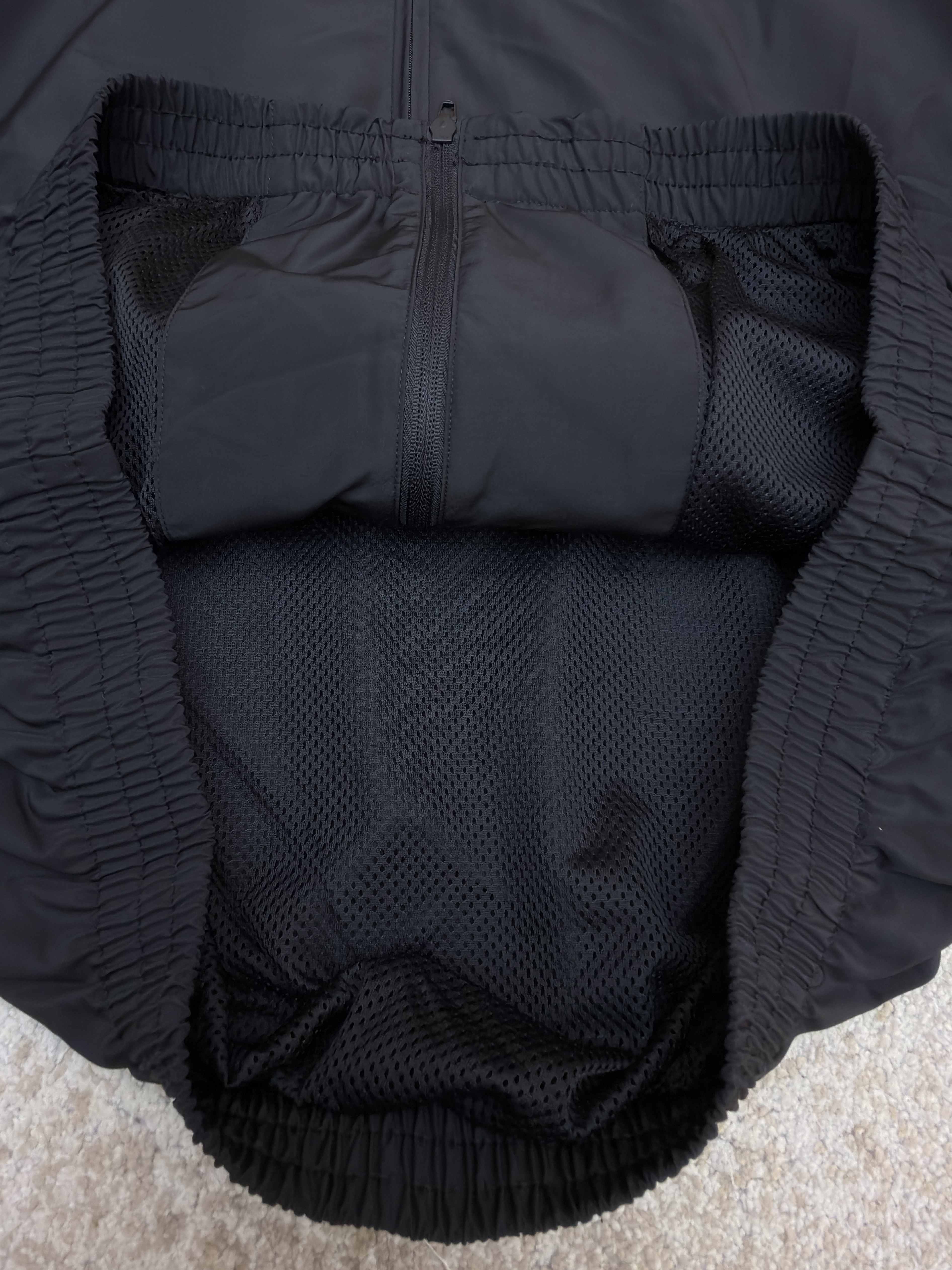 Balenciaga 巴黎世家 涂鸦胶带印花拉链立领夹克 外套 长袖 秋冬 黑色 B0