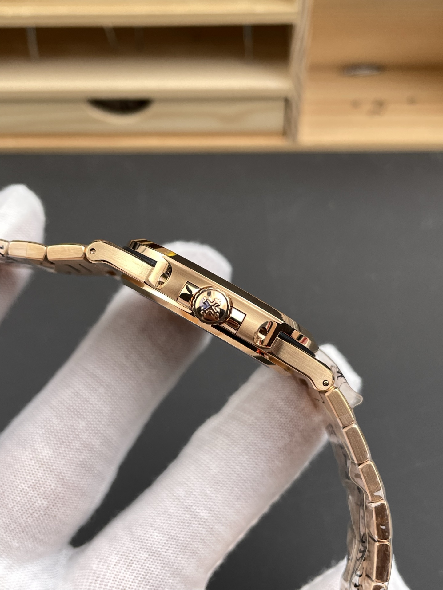 Patek Philippe 百达翡丽 鹦鹉螺 5711 玫瑰金 咖啡面-324