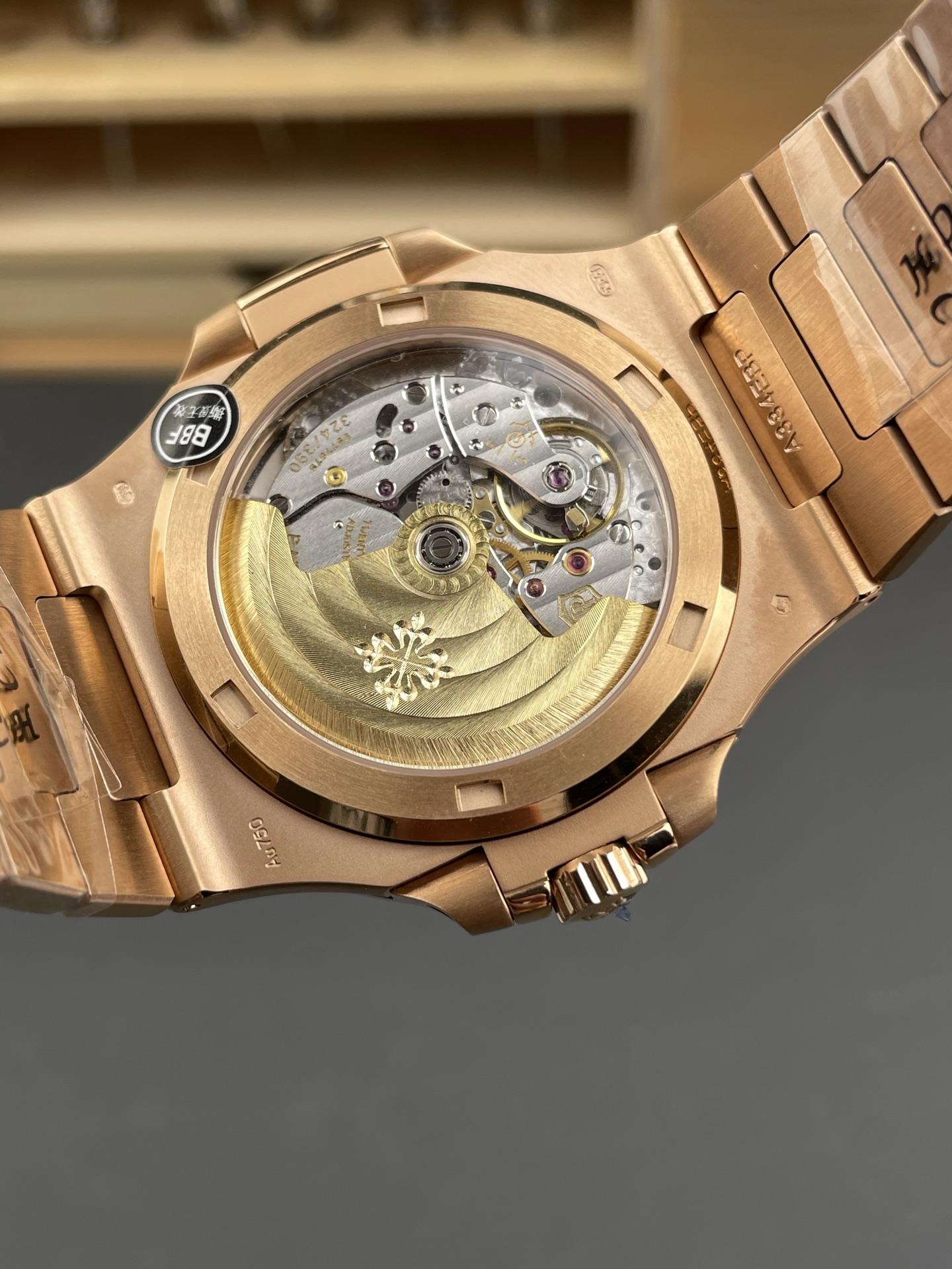 Patek Philippe 百达翡丽 鹦鹉螺 5711 玫瑰金 咖啡面-324