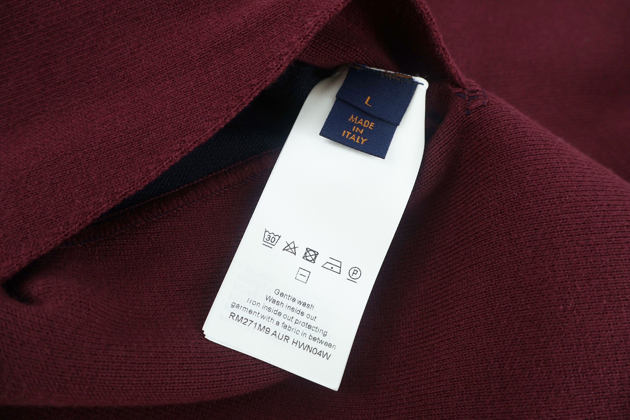LOUIS VUITTON 路易威登 双面两穿拼色徽标拉链立领针织运动衫 外套 夹克 长袖 C0 