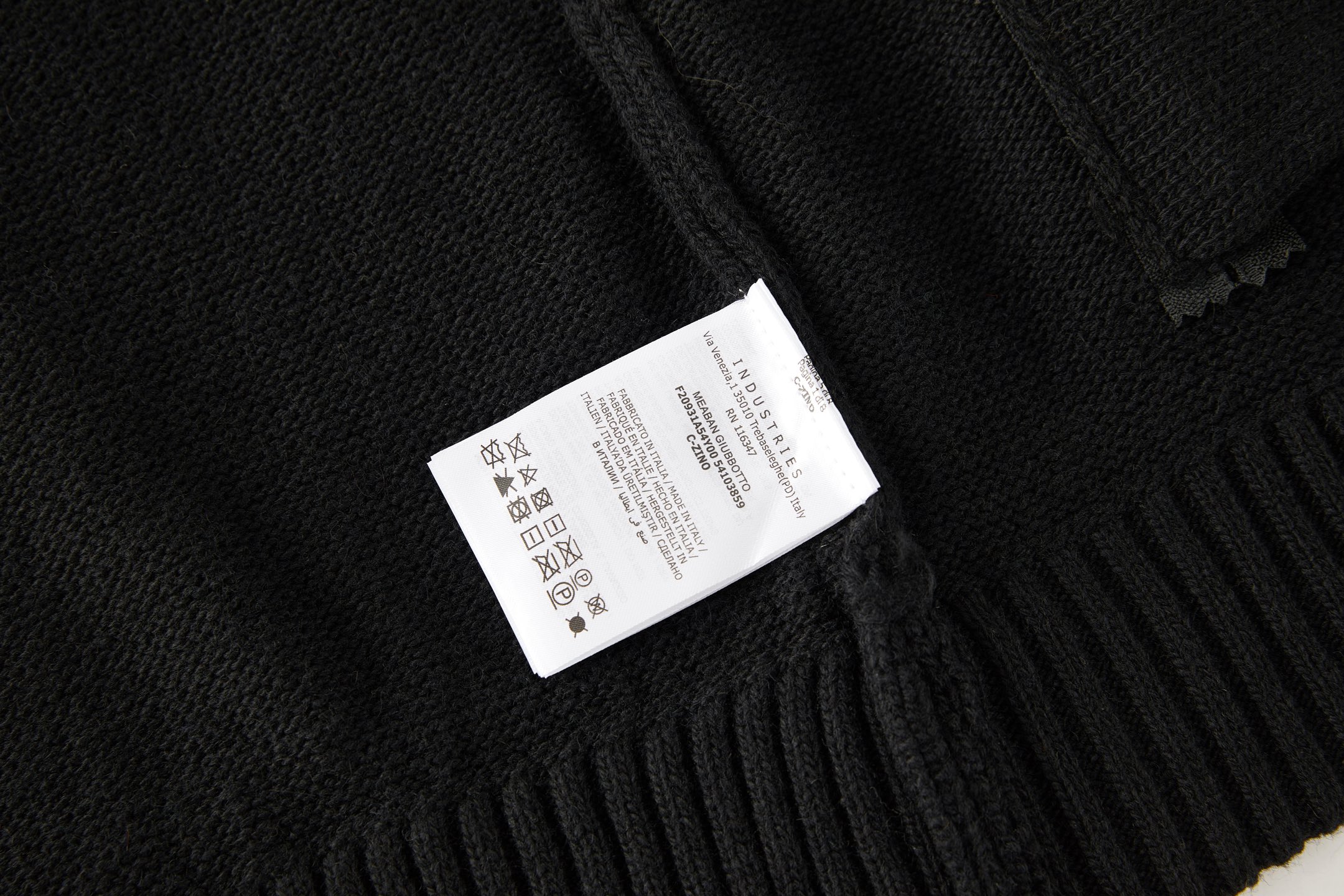 [Moncler 蒙口 徽标拉链立领针织开衫 毛衣 针织衫 秋冬 外套 灰色 黑色 B5