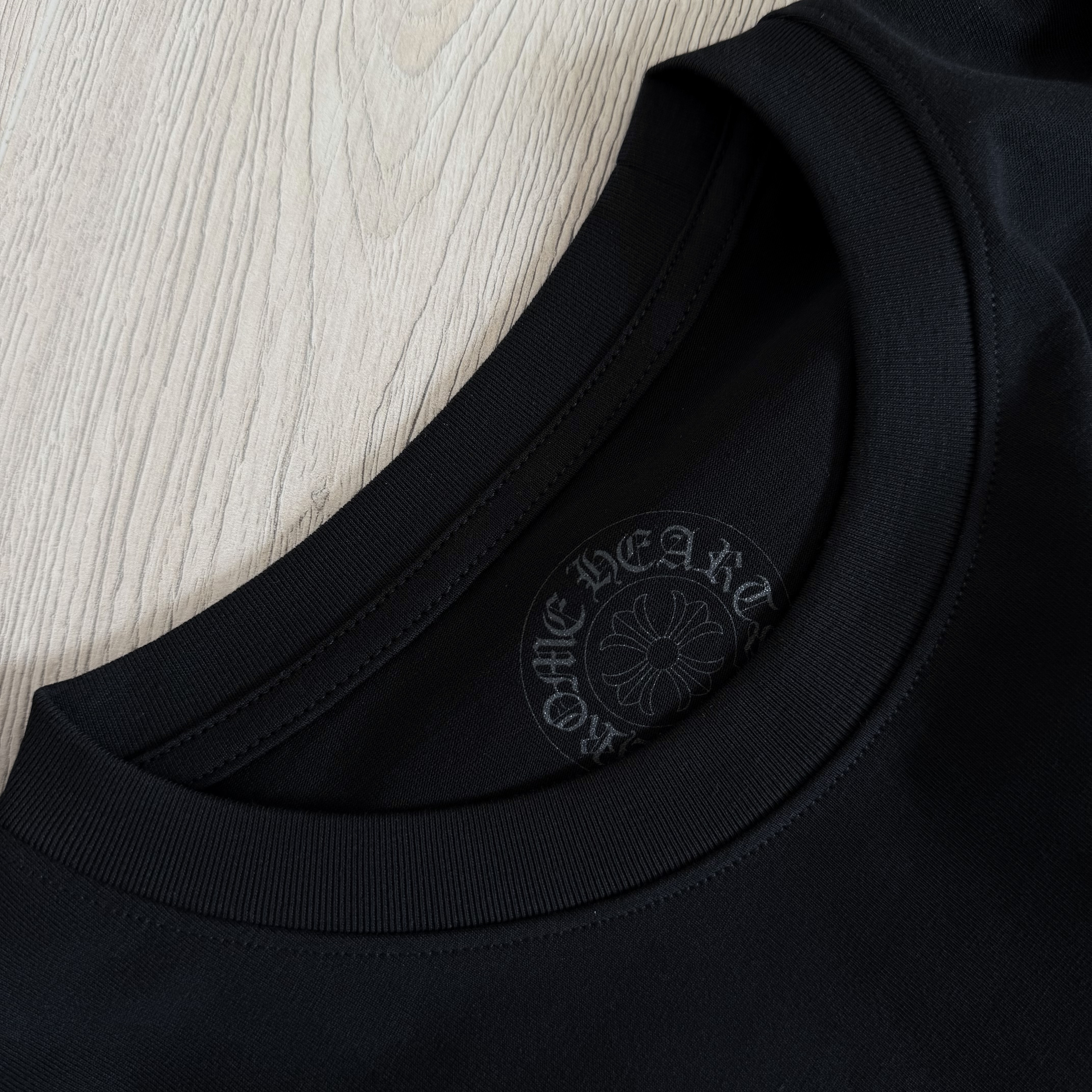 Chrome Hearts Deadly Doll 克罗心联名舞女圆领T恤 卫衣 长袖 花臂 黑色 
