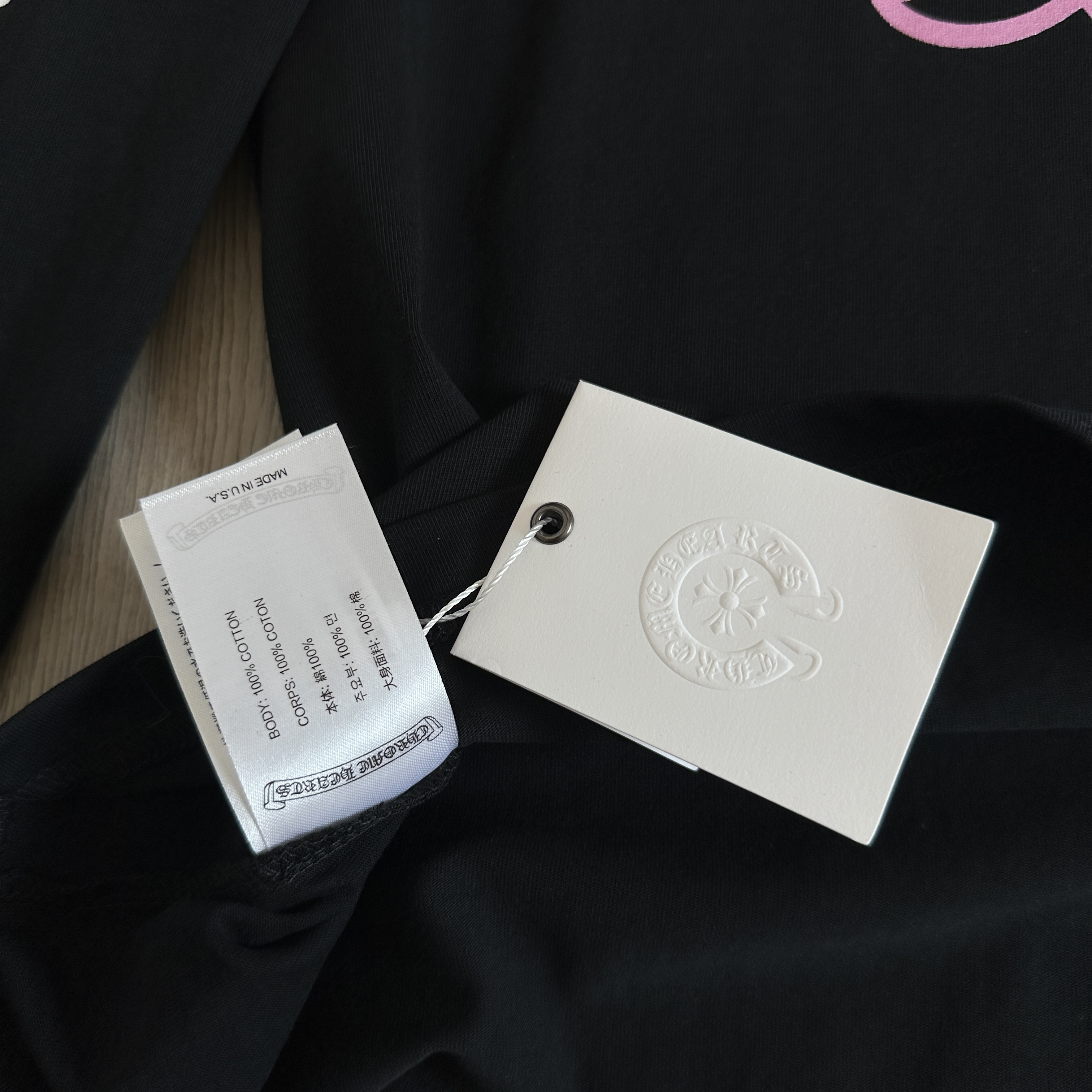 Chrome Hearts Deadly Doll 克罗心联名舞女圆领T恤 卫衣 长袖 花臂 黑色 